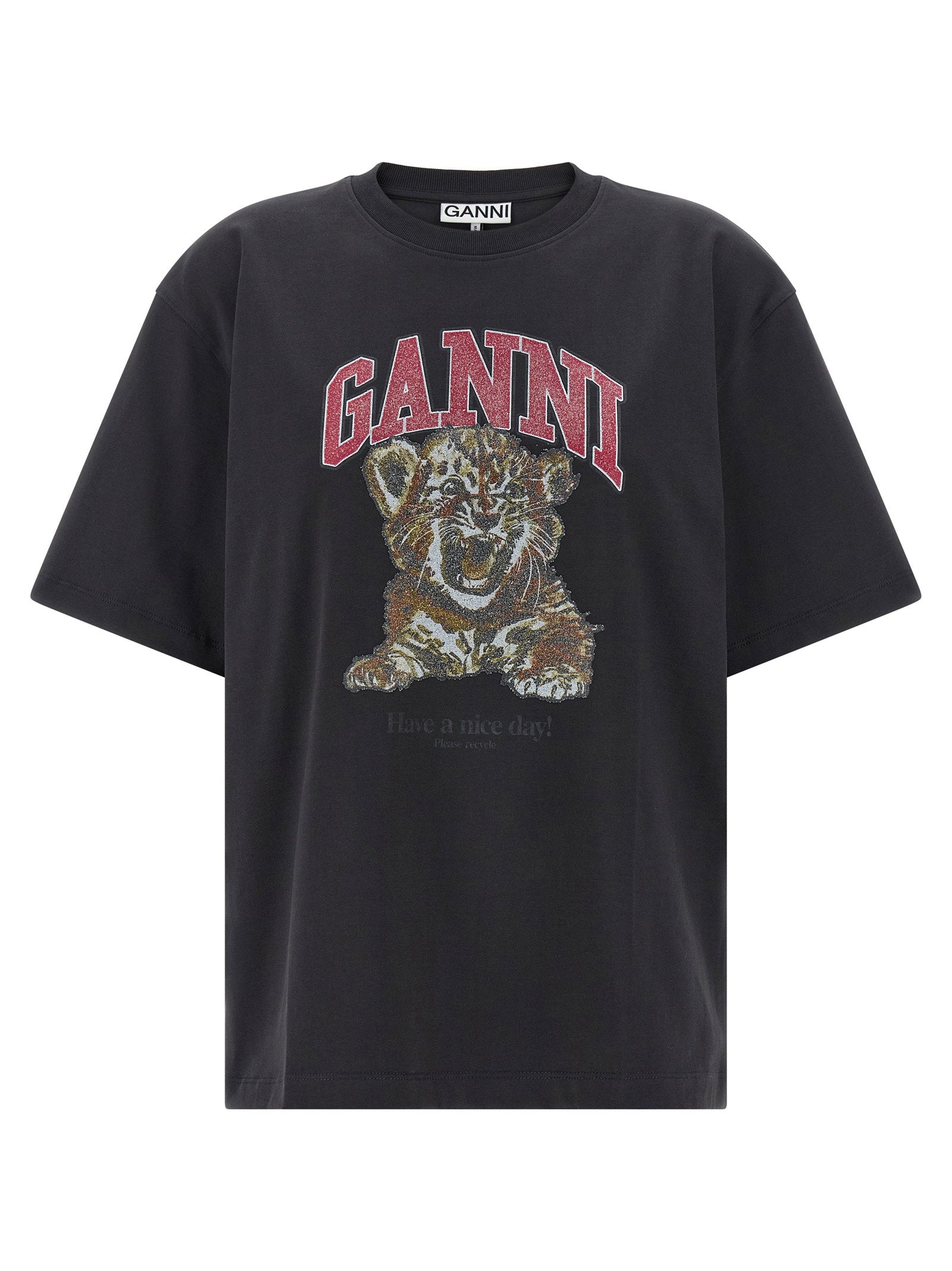 Ganni Tiger T-shirt – 100% organic cotton
