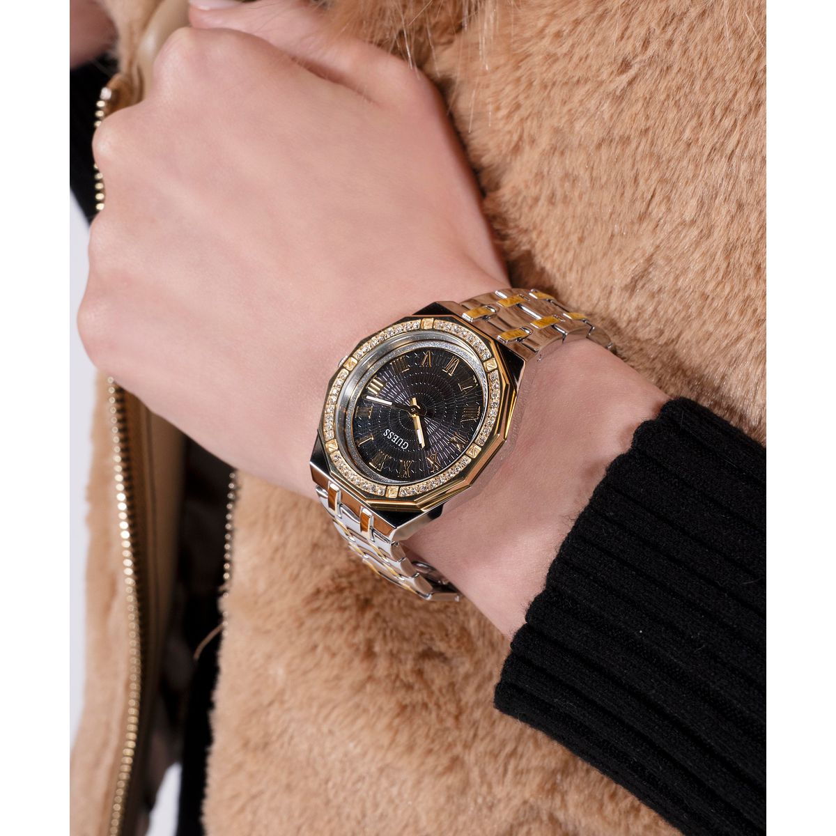 Guess Desire Women Quartz Black Dial Analog Stainless Steel Watch GW0770L4 - view 8