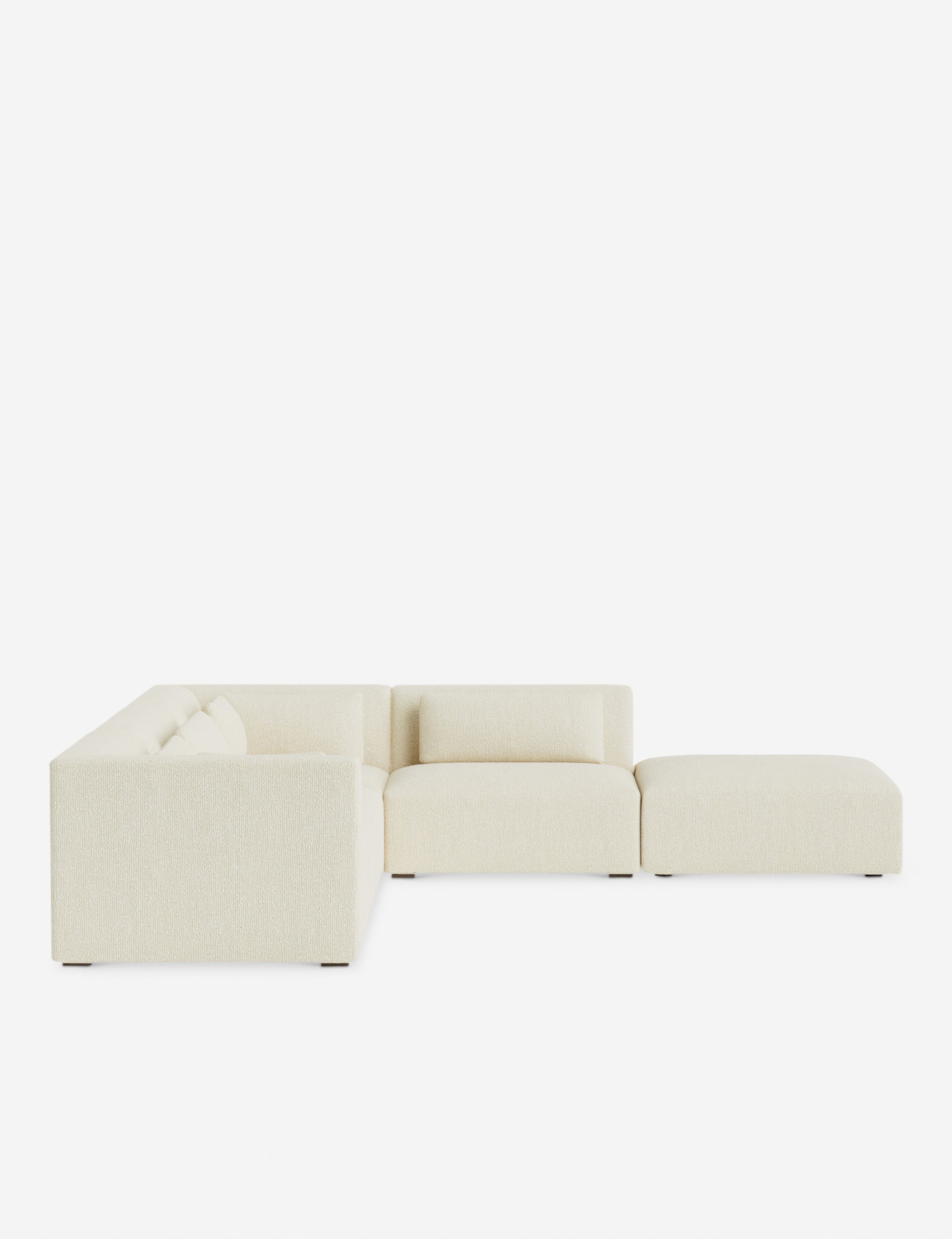 Lulu and Georgia Koh Modular Sectional Sofa With Ottoman - view 115