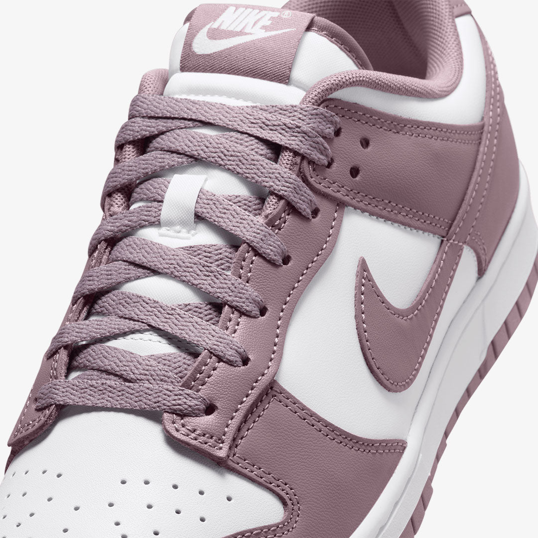 Nike | Dunk Low Retro { White/white/taupe Grey - view 5