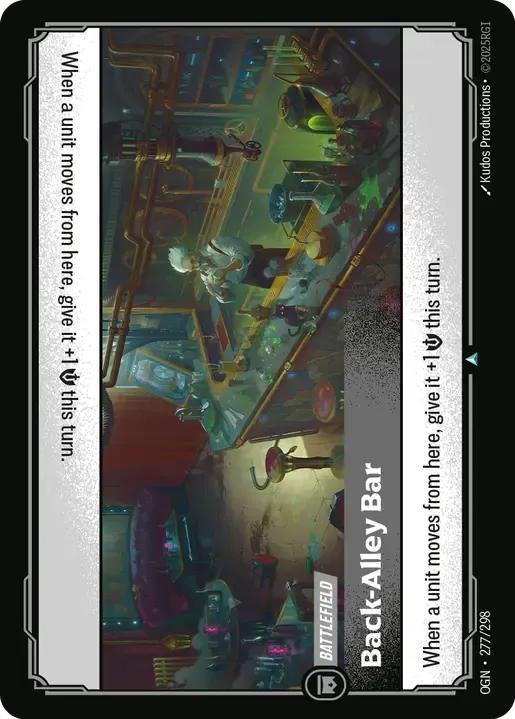 298 origins non-foil – Riftbound Back-Alley Bar - 277/298 [Origins] [Non-Foil]