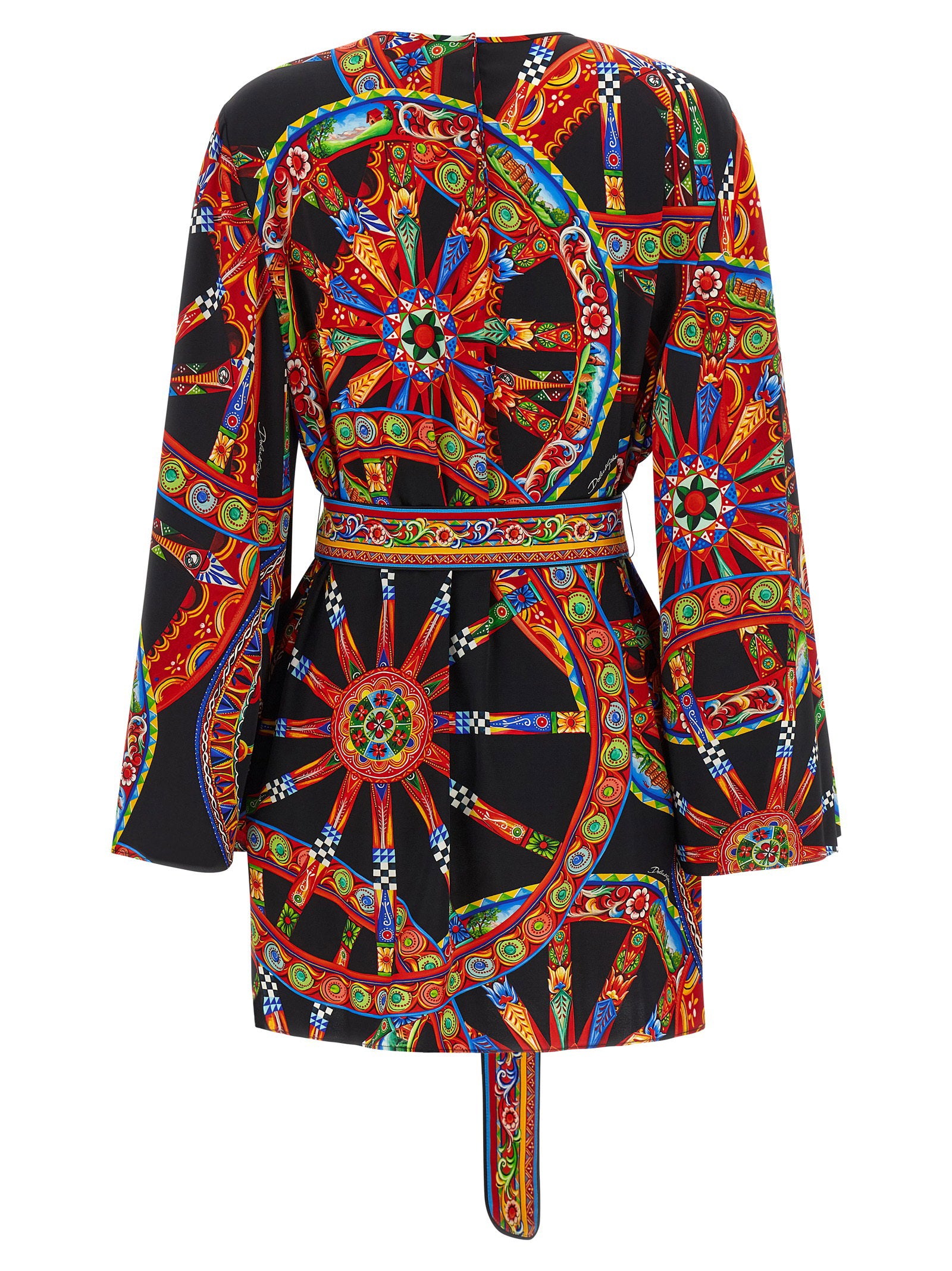 Dolce & Gabbana Carretto Dress – 89% silk, 11% elastane - view 2