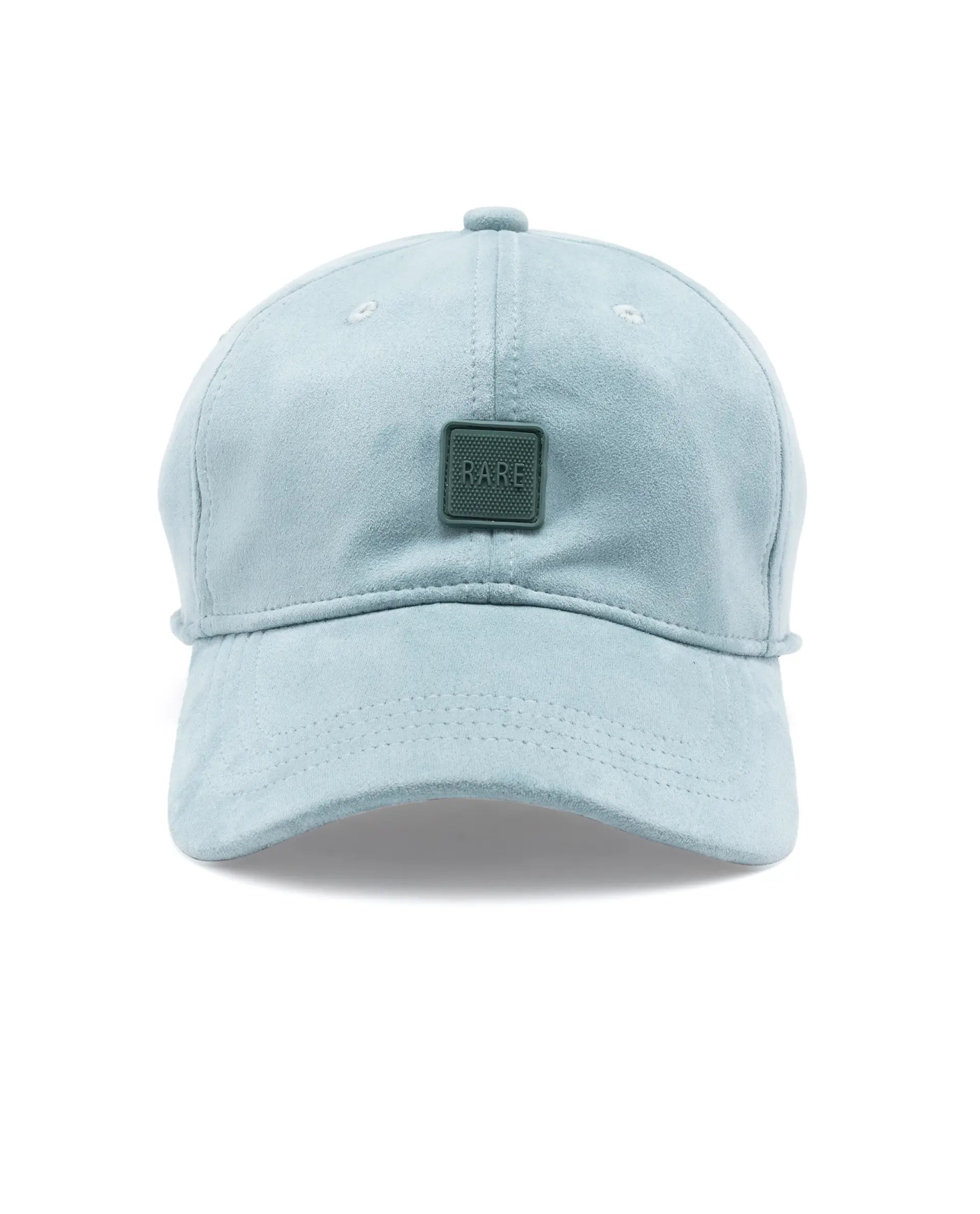 Rare Rabbit Men Armour Teal Suede Cap