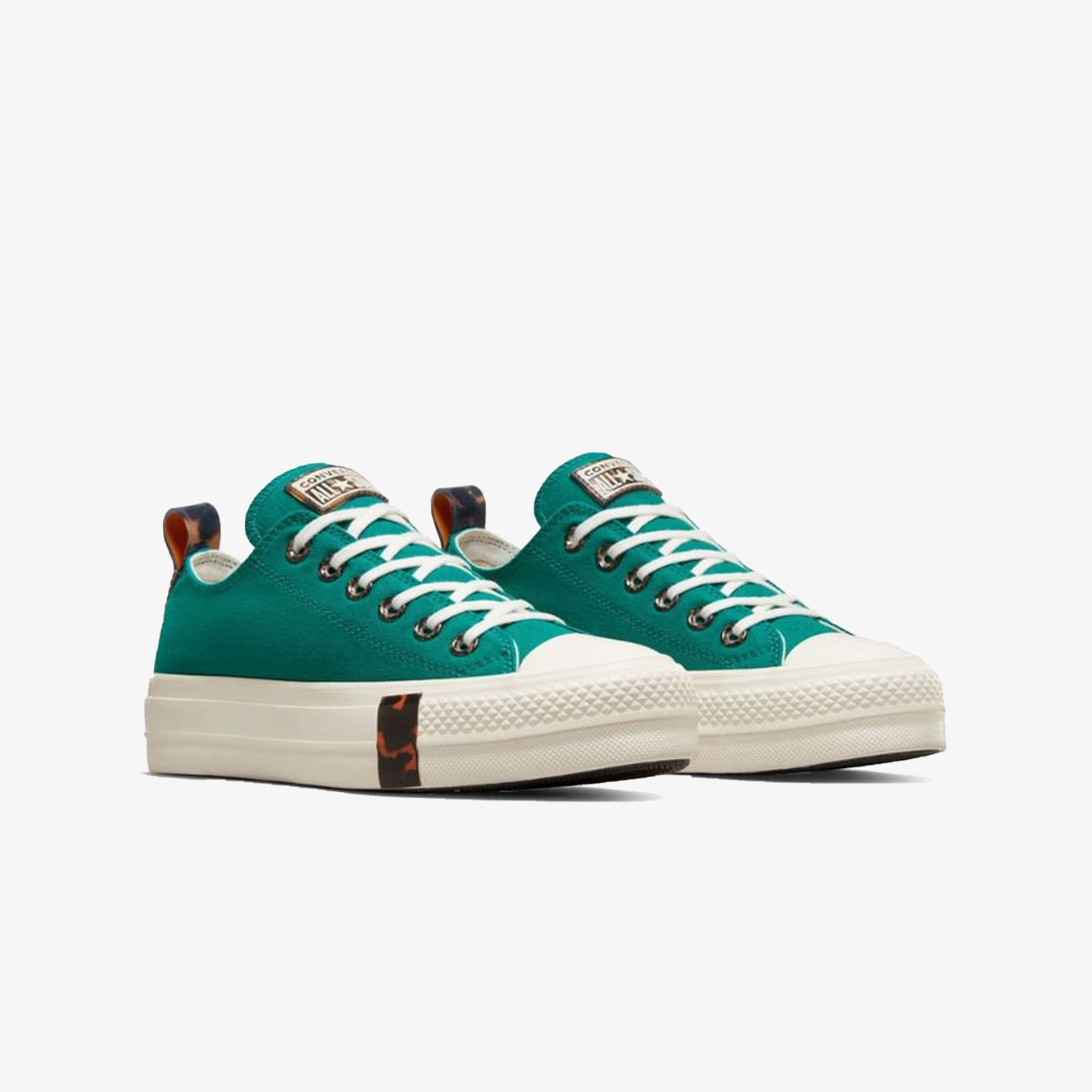 Converse | CHUCK TAYLOR ALL STAR LIFT TORTOISE LOW TOP MAGIC { MAGIC PEACOCK/EGRET/TAWNY OWL
