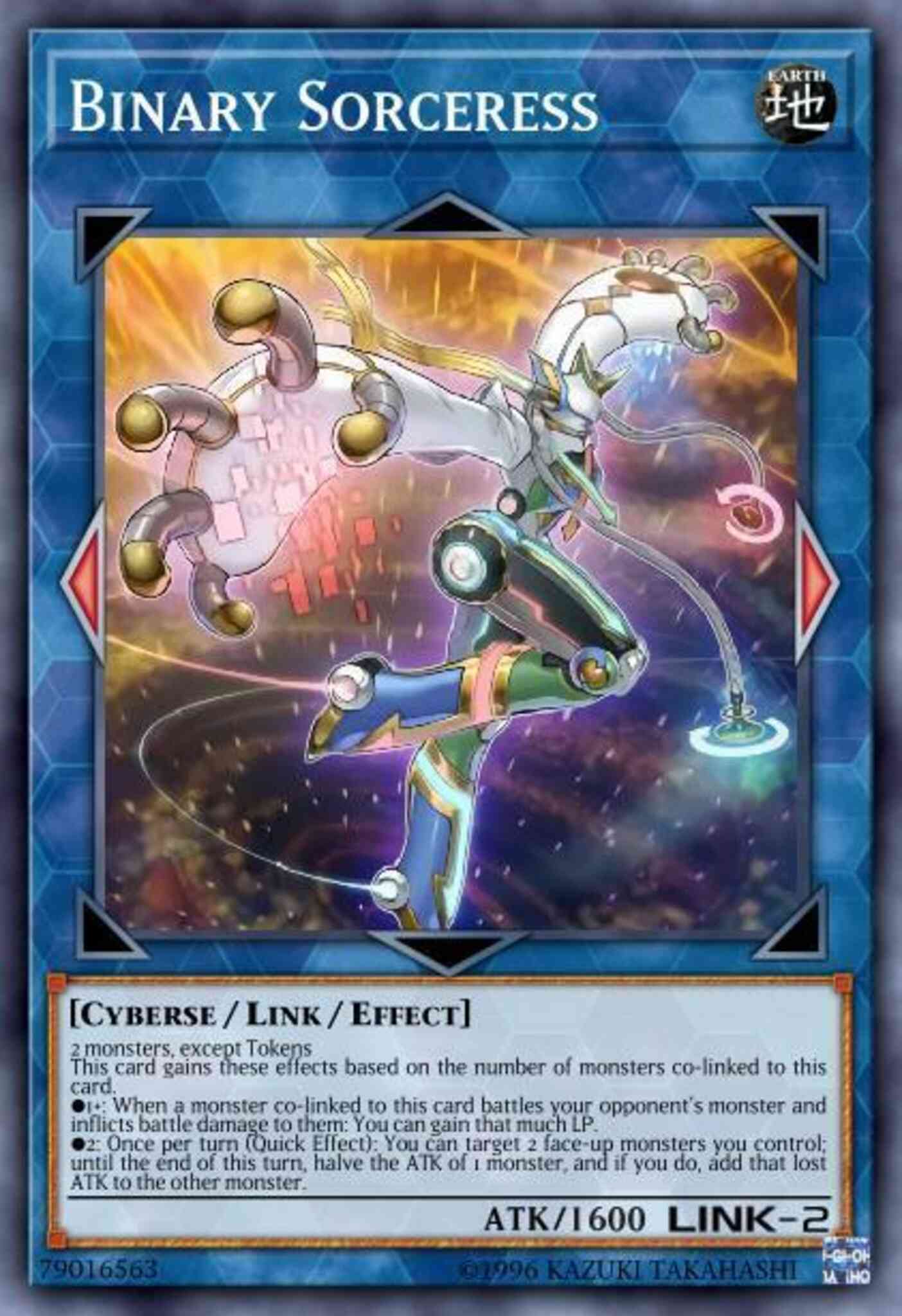 Yu-Gi-Oh! Binary Sorceress - SDCL-EN043 - Super Rare - 1st Edition