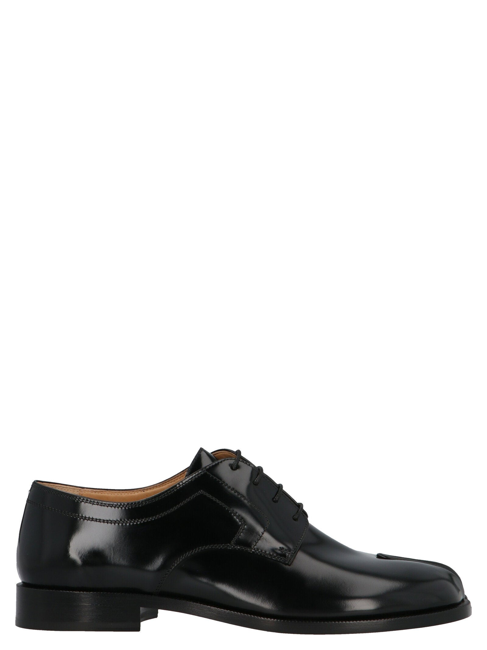 Maison Margiela Tabi Lace Up Shoes – 100%calf leather