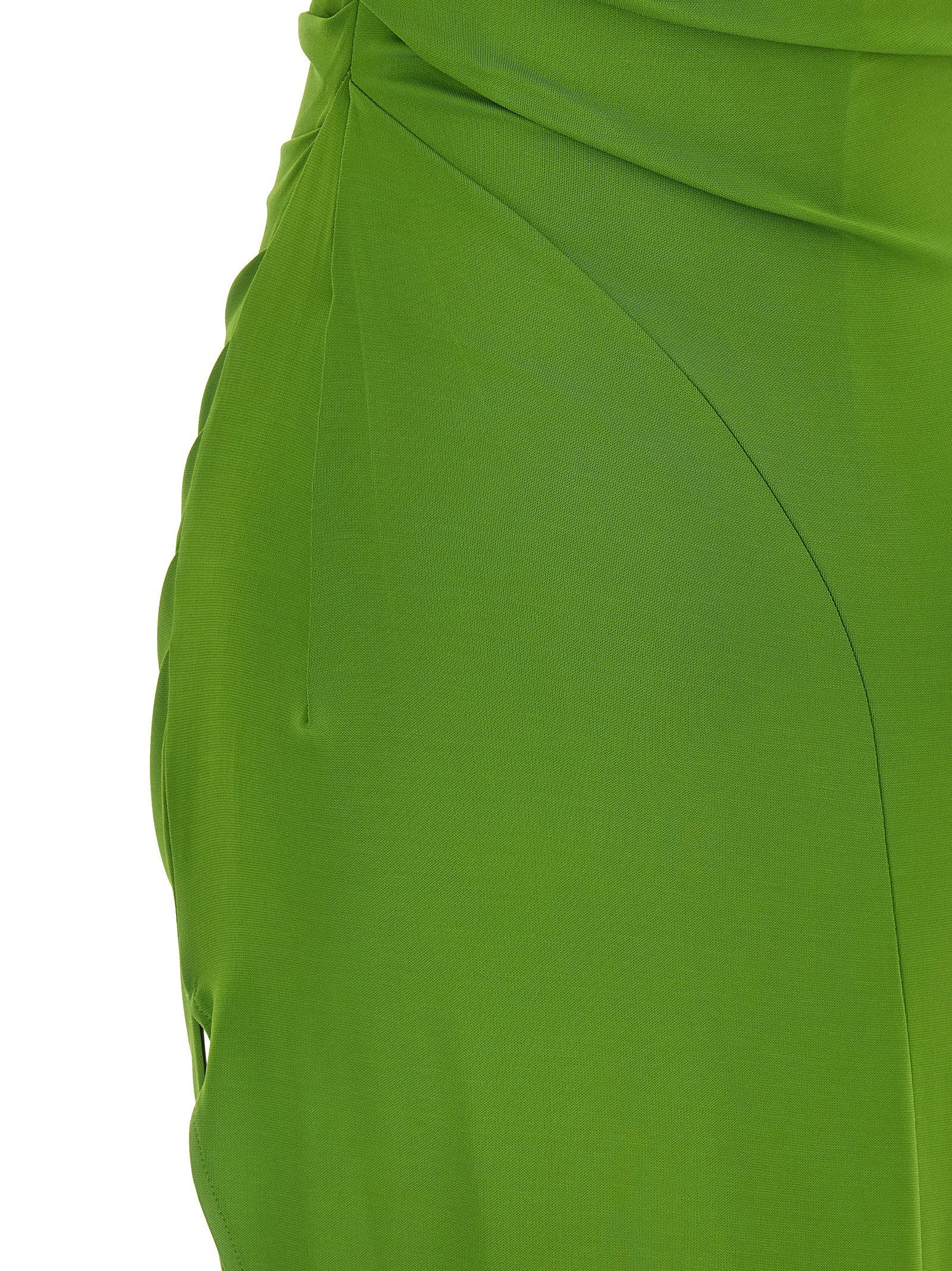 Elisabetta Franchi Jewel Shoulder Dress – 95% viscose, 5% elastane - view 4