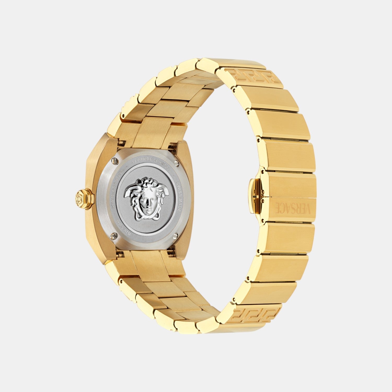 Versace Antares Women Quartz Black Octogonal Dial Analog Stainless Steel Watch VE9E00524 - view 5