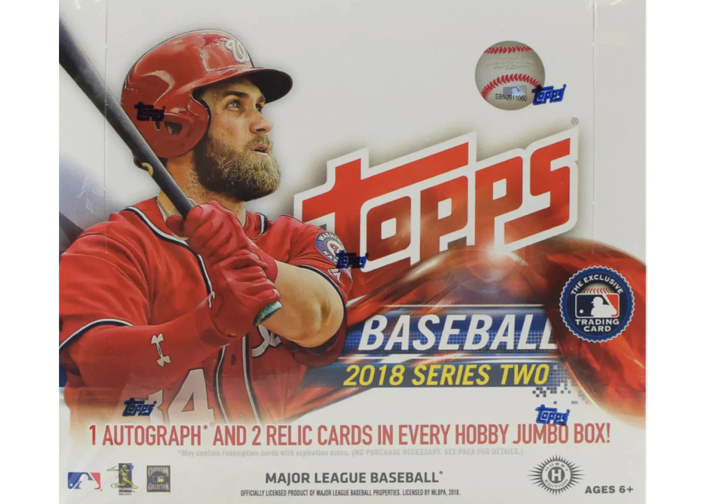 2018 Topps Series Two Baseball Jumbo Box
