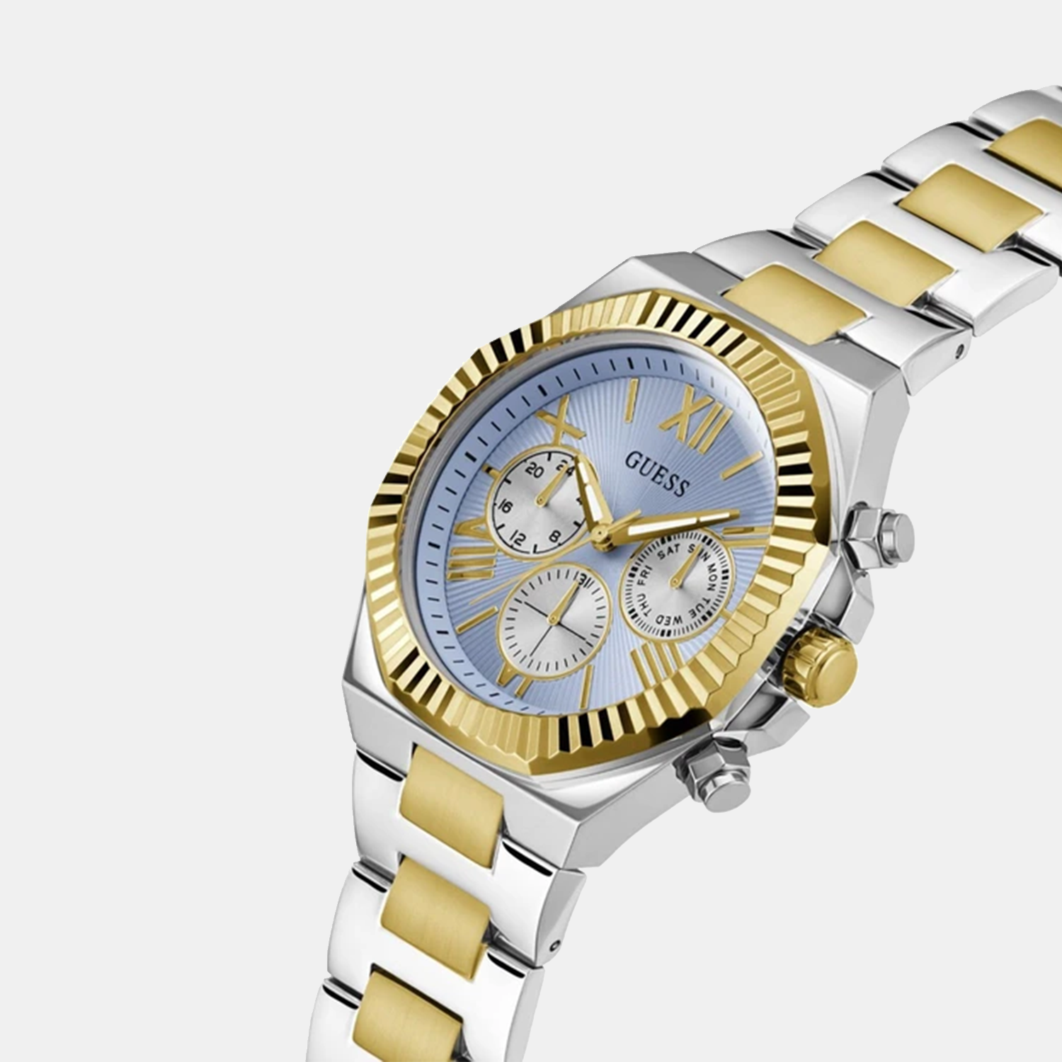 Guess Dress Men Quartz Blue Dial Chronograph Stainless Steel Watch GW0703G3 - view 2