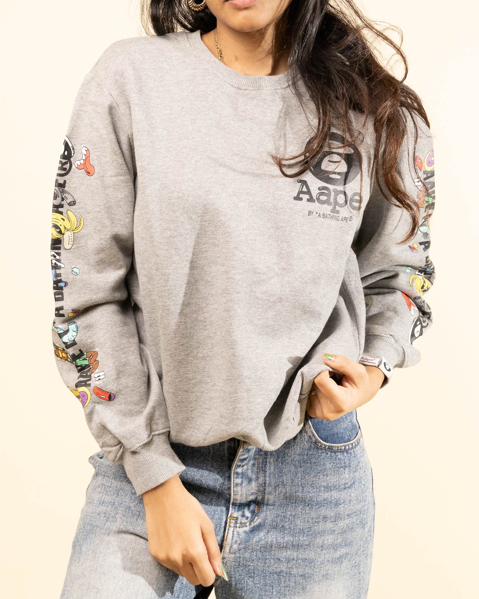 AAPE BY BATHING APE Aape By A Bathing Ape X Steven Harrington Sweatshirt
