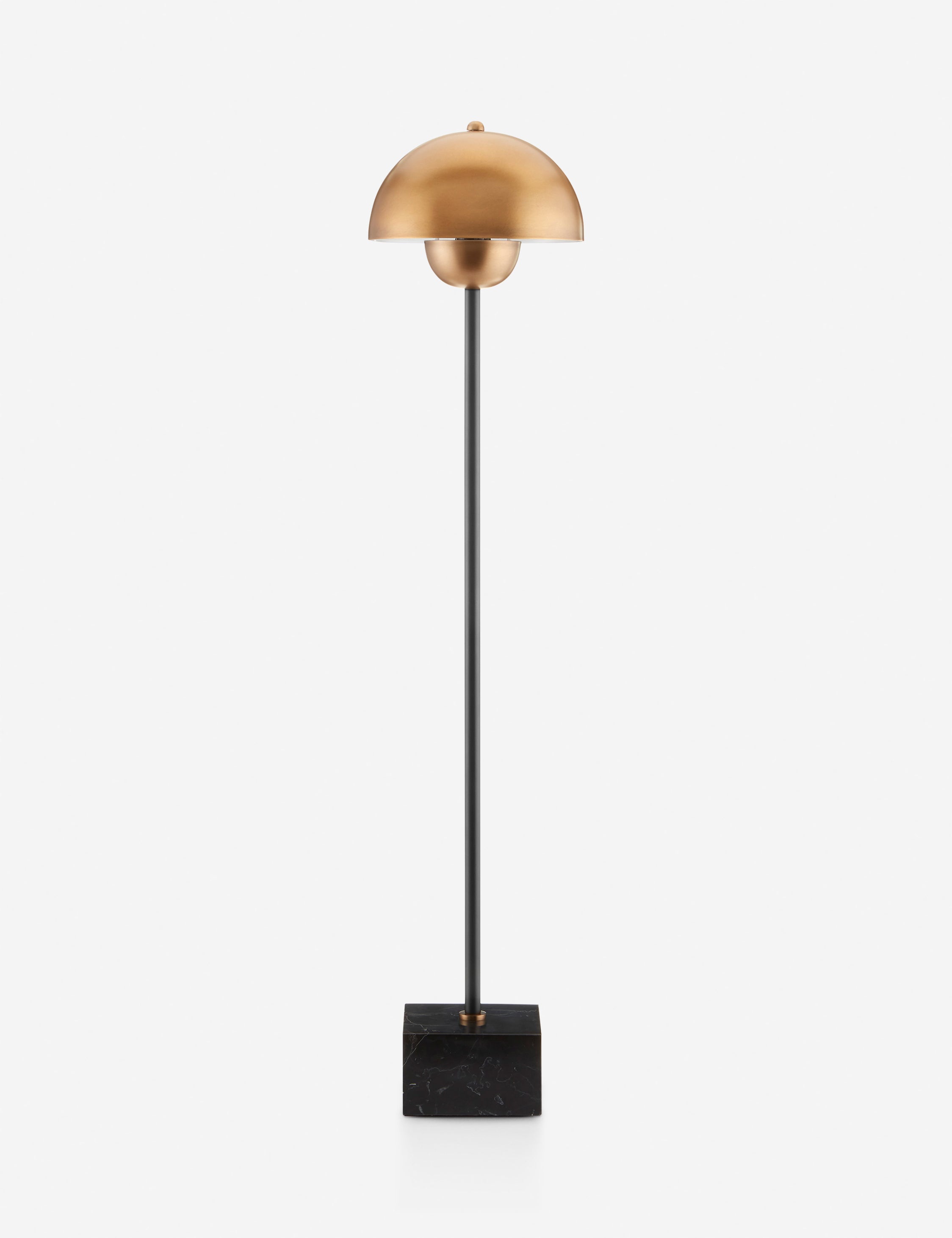 Lulu and Georgia Aziel Table Lamp – Brushed Brass and Black