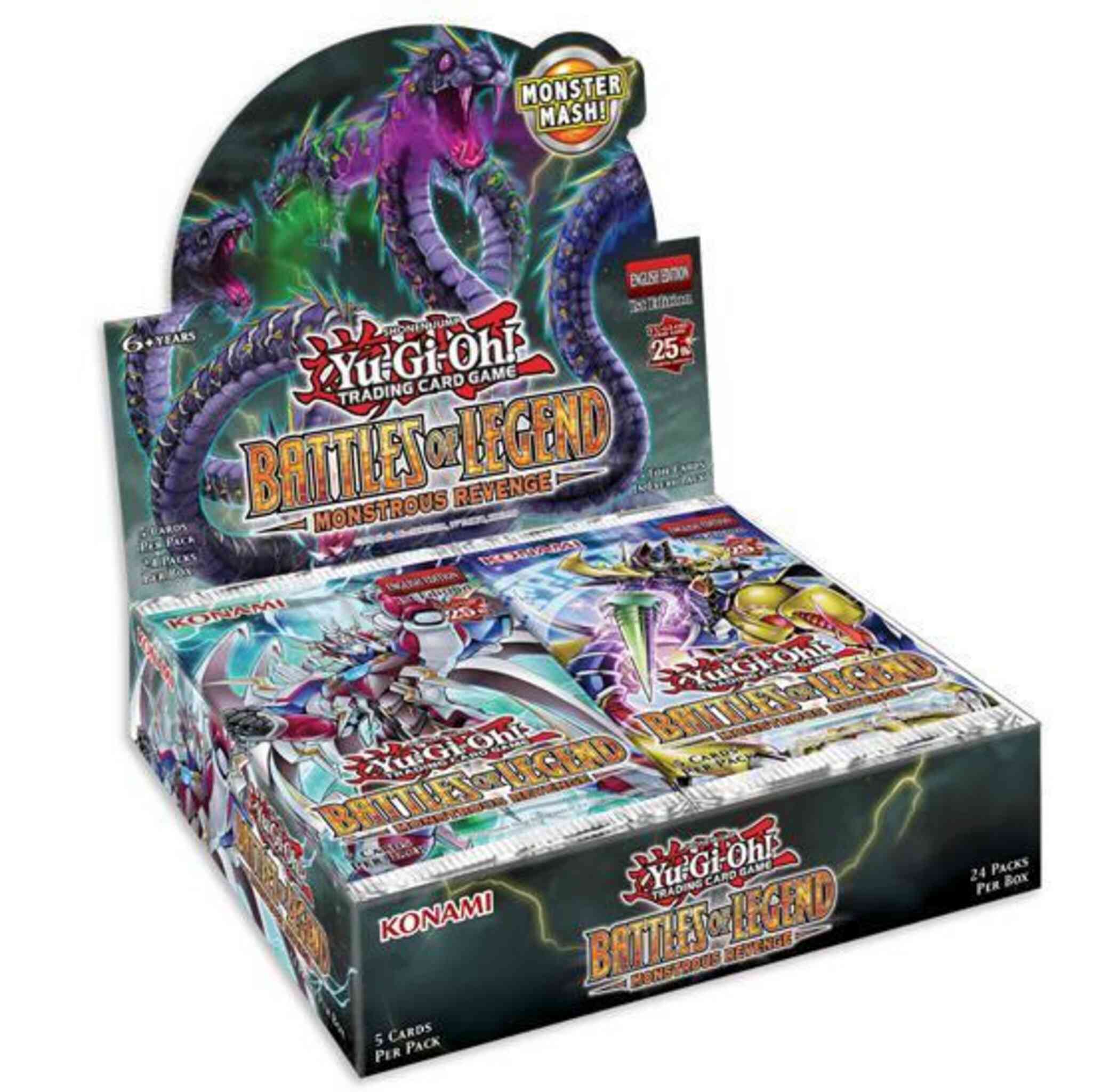 Yu-Gi-Oh! Battles of Legend: Monstrous Revenge - 1st Edition - Booster Box
