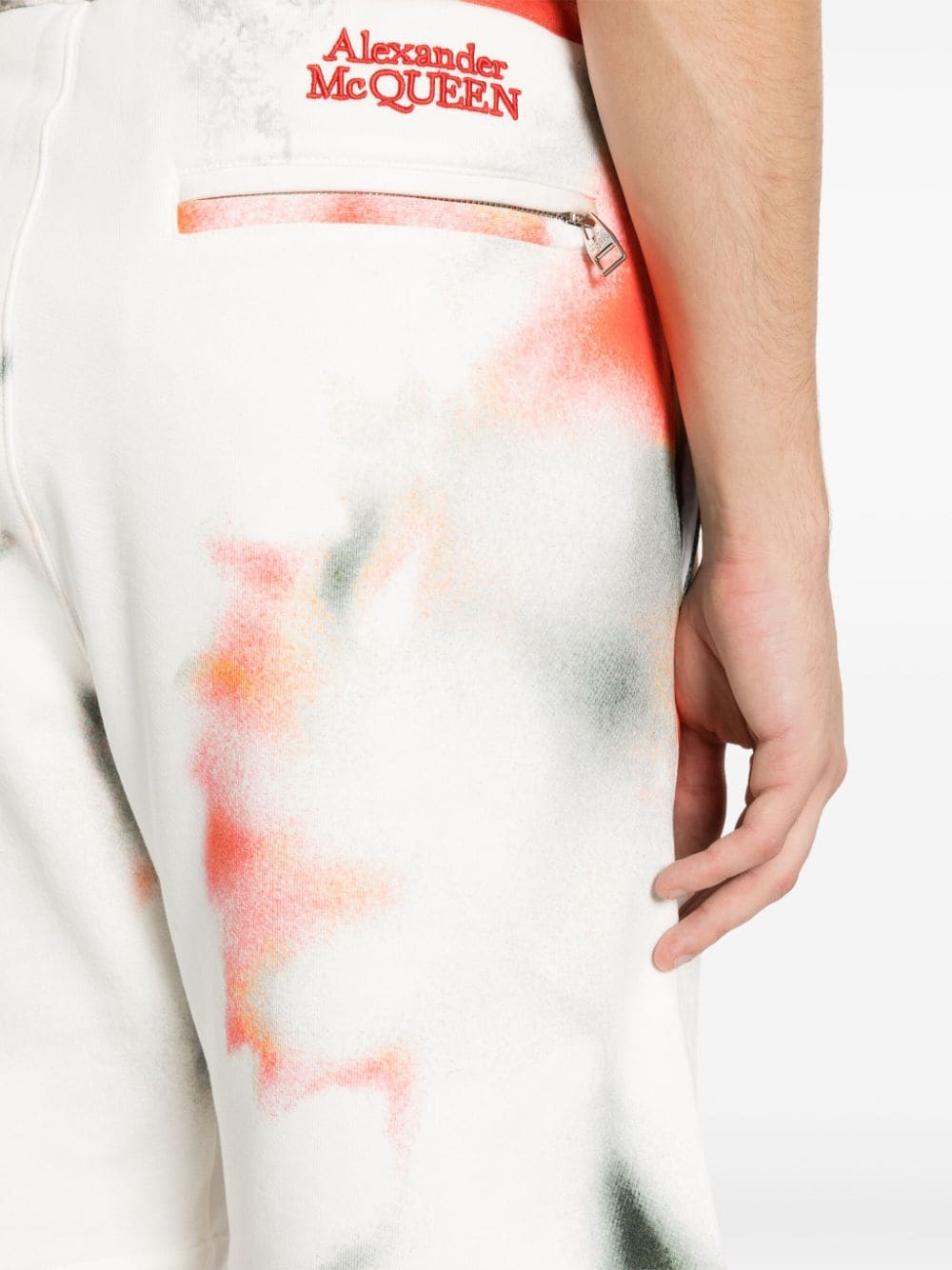 Alexander McQueen Tie-dye bermuda shorts – 100% cotton - view 2