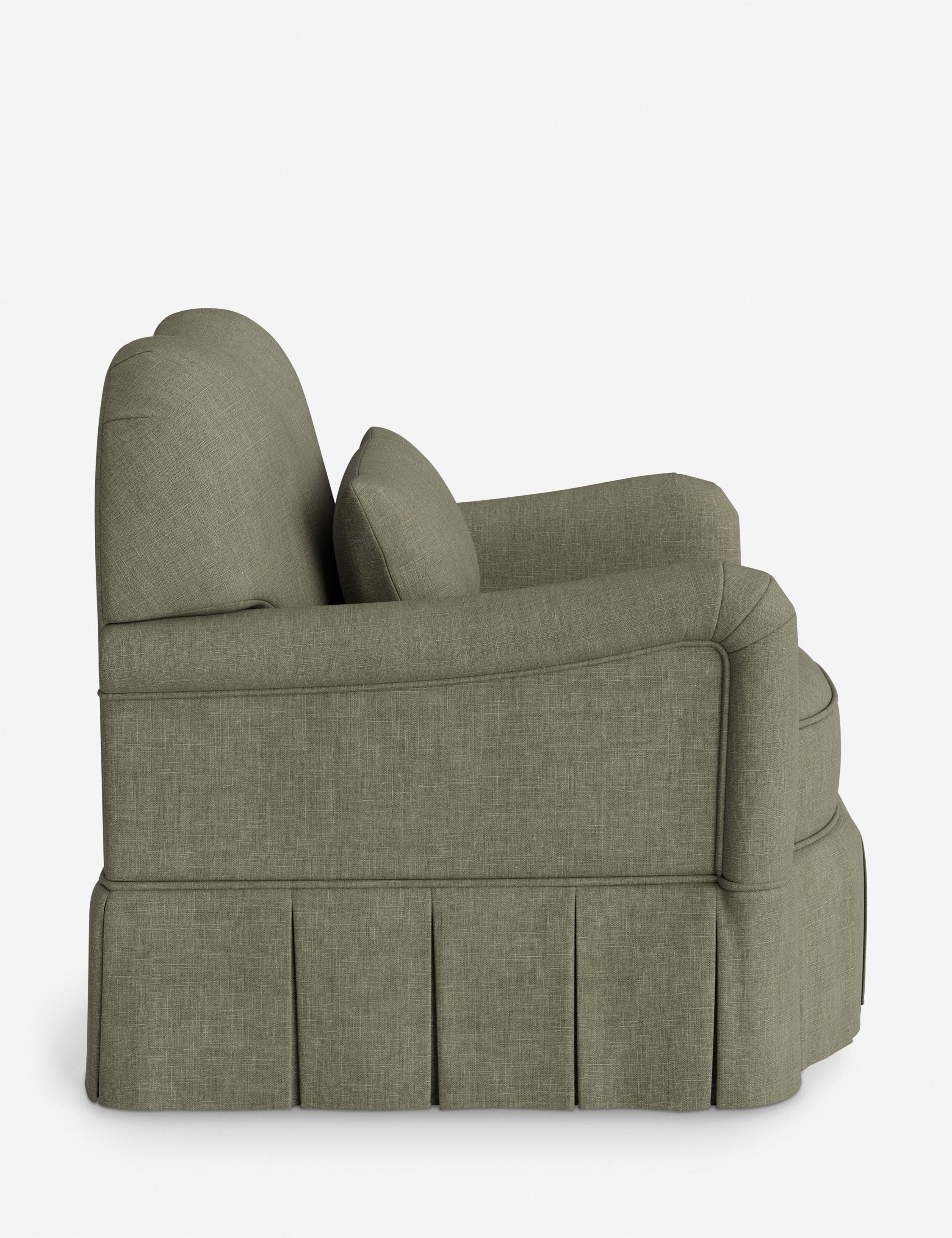 Lulu and Georgia Middleton Skirted Accent Chair by Ginny Macdonald - view 192