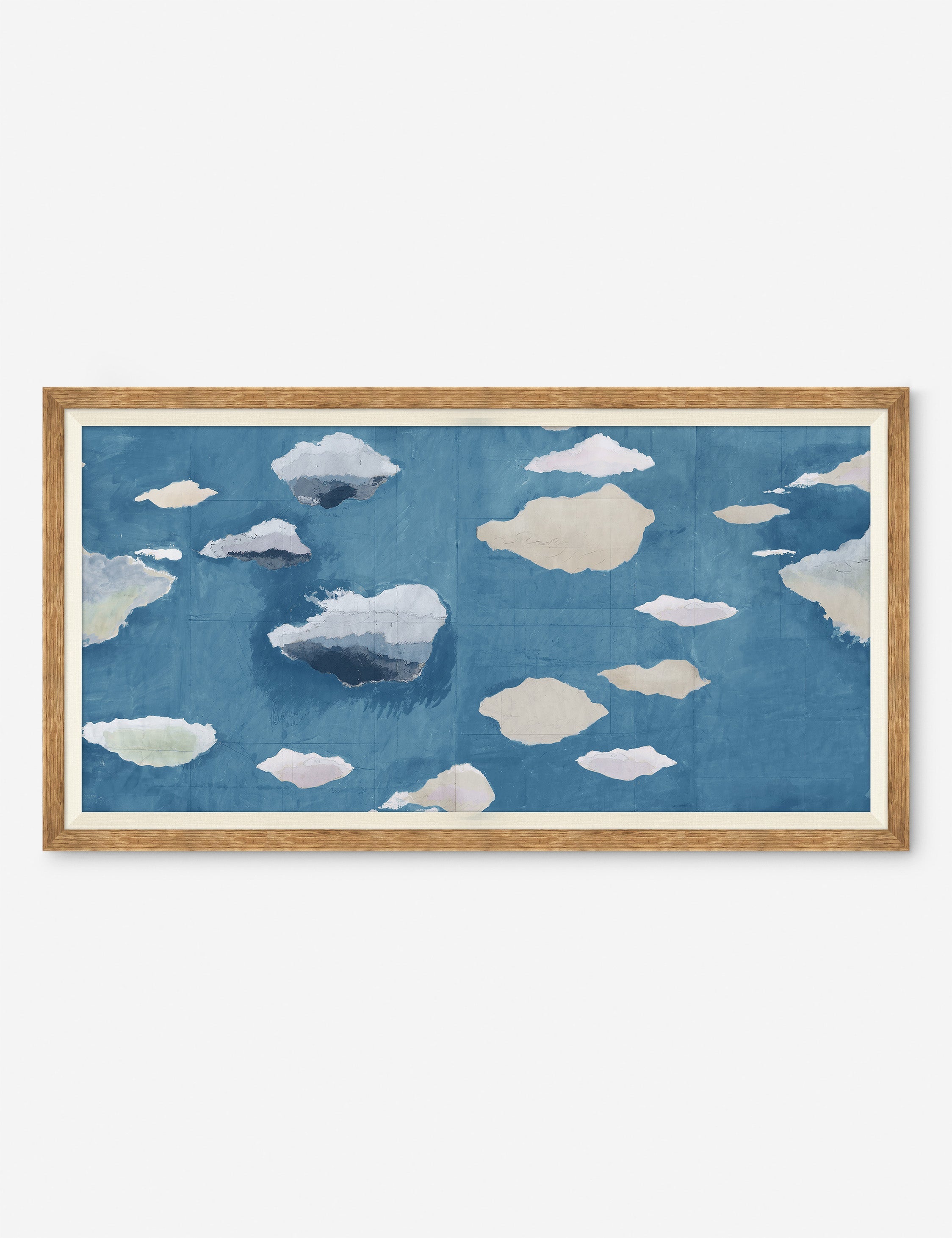 Lulu and Georgia Cloudscape Print by Paule Marrot - view 2