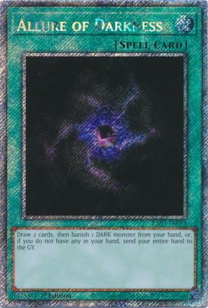Yu-Gi-Oh! Allure of Darkness - RA03-EN055 - Platinum Secret Rare - 1st Edition