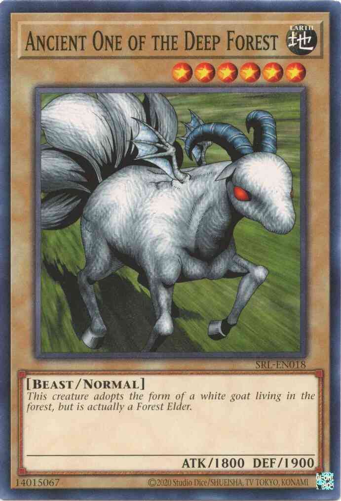 Yu-Gi-Oh! Ancient One of the Deep Forest - 25th Anniversary - SRL-EN018 - Common - Unlimited