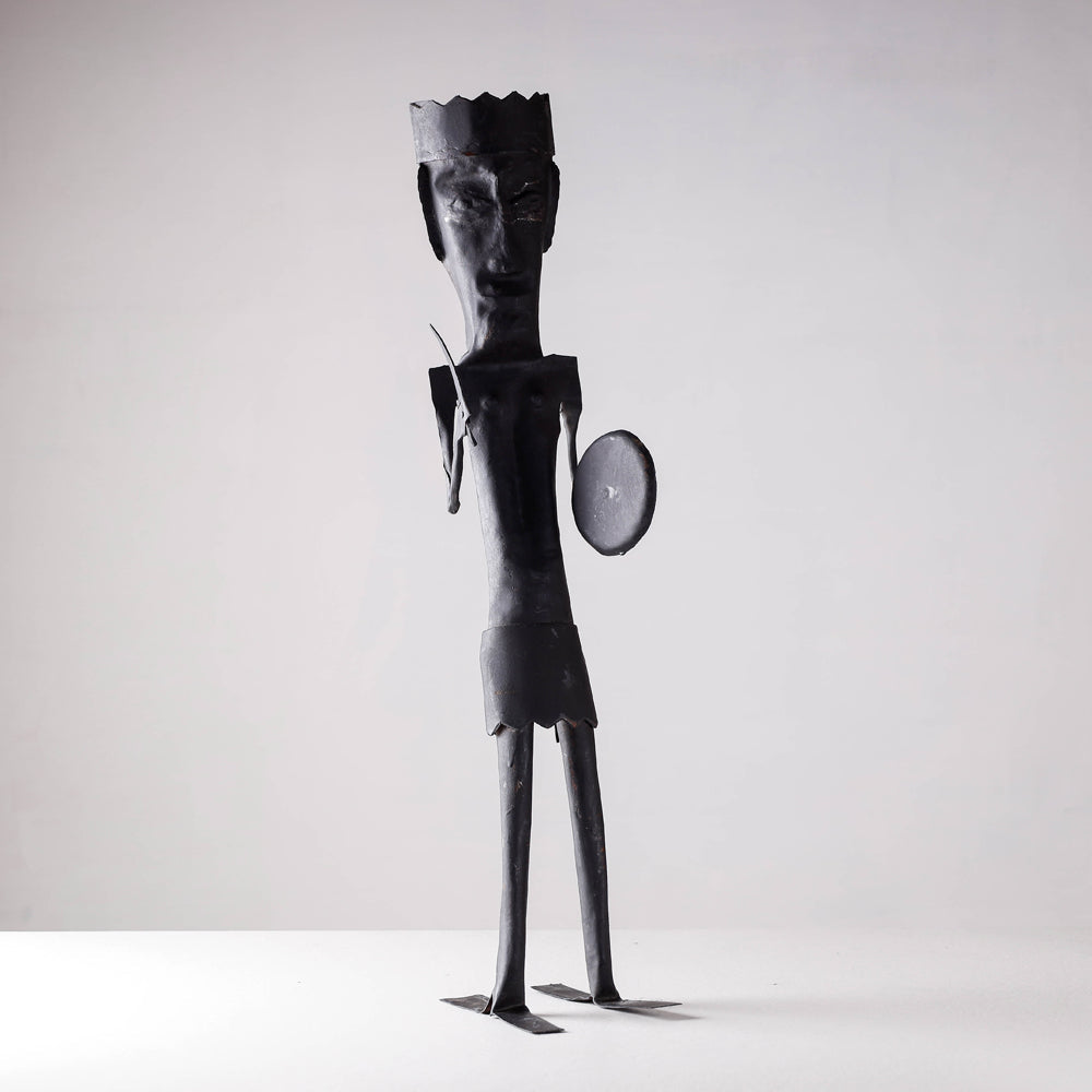 CHHATTISGARH HASTSHILP VIKAS BOARD Bastar Tribal Wrought Iron Musician - view 2