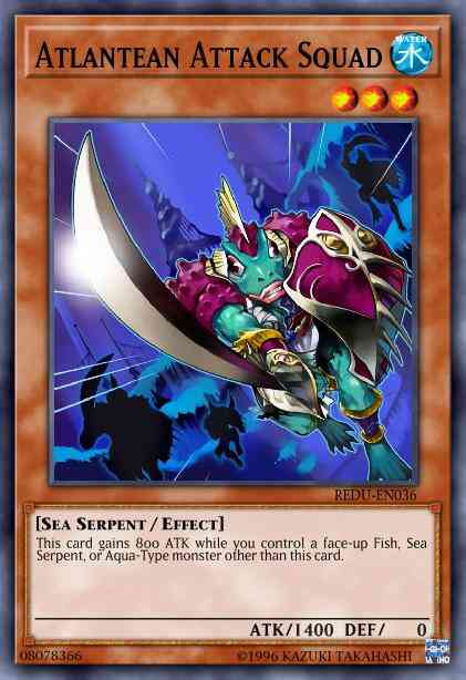 Yu-Gi-Oh! Atlantean Attack Squad - REDU-EN036 - Common - Unlimited