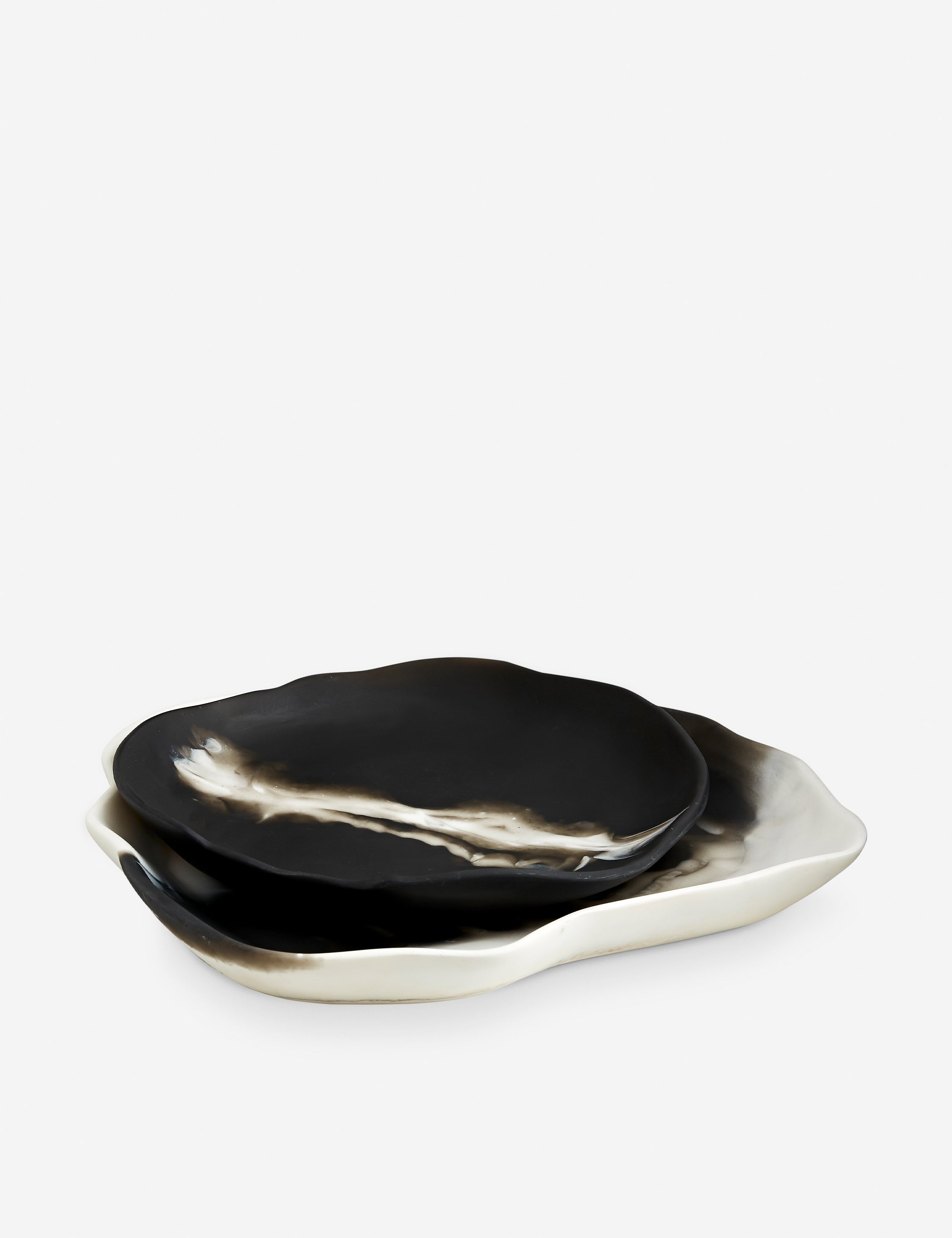 Hollie trays set – Lulu and Georgia Hollie Trays (Set of 2) by Arteriors