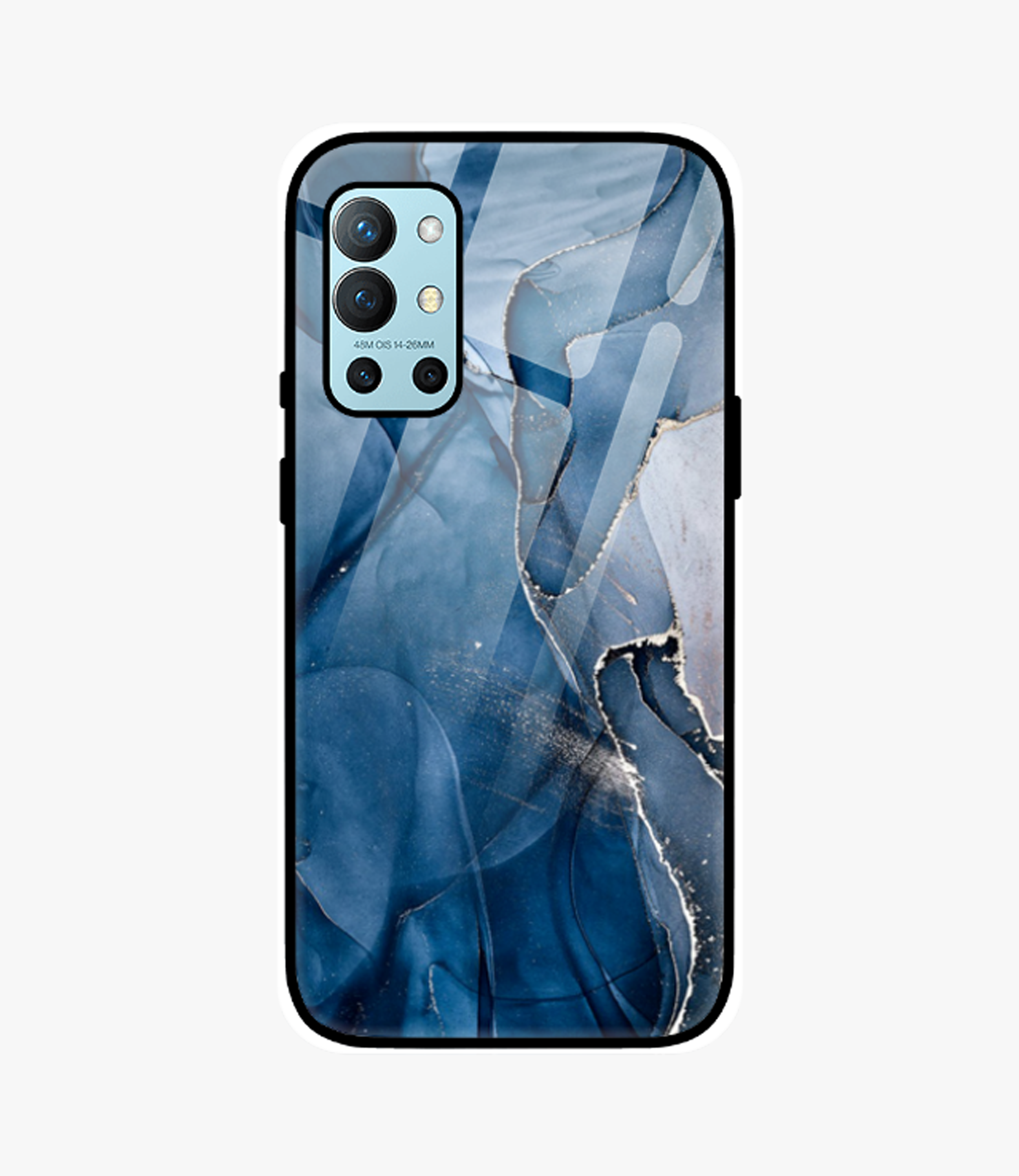 The Case Company Blue Marble Metal Case for Oneplus 9R