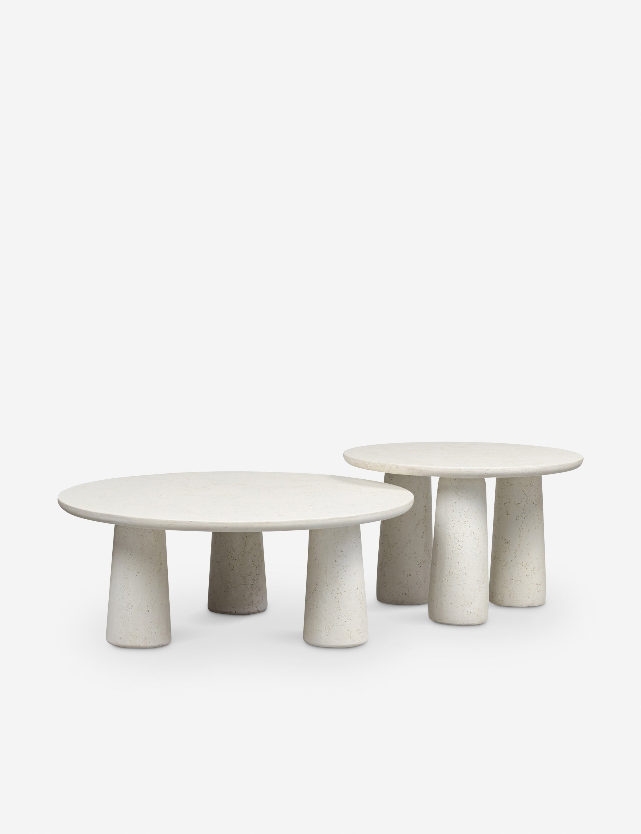 Lulu and Georgia Dalila Nesting Outdoor Coffee Table (Set of 2)