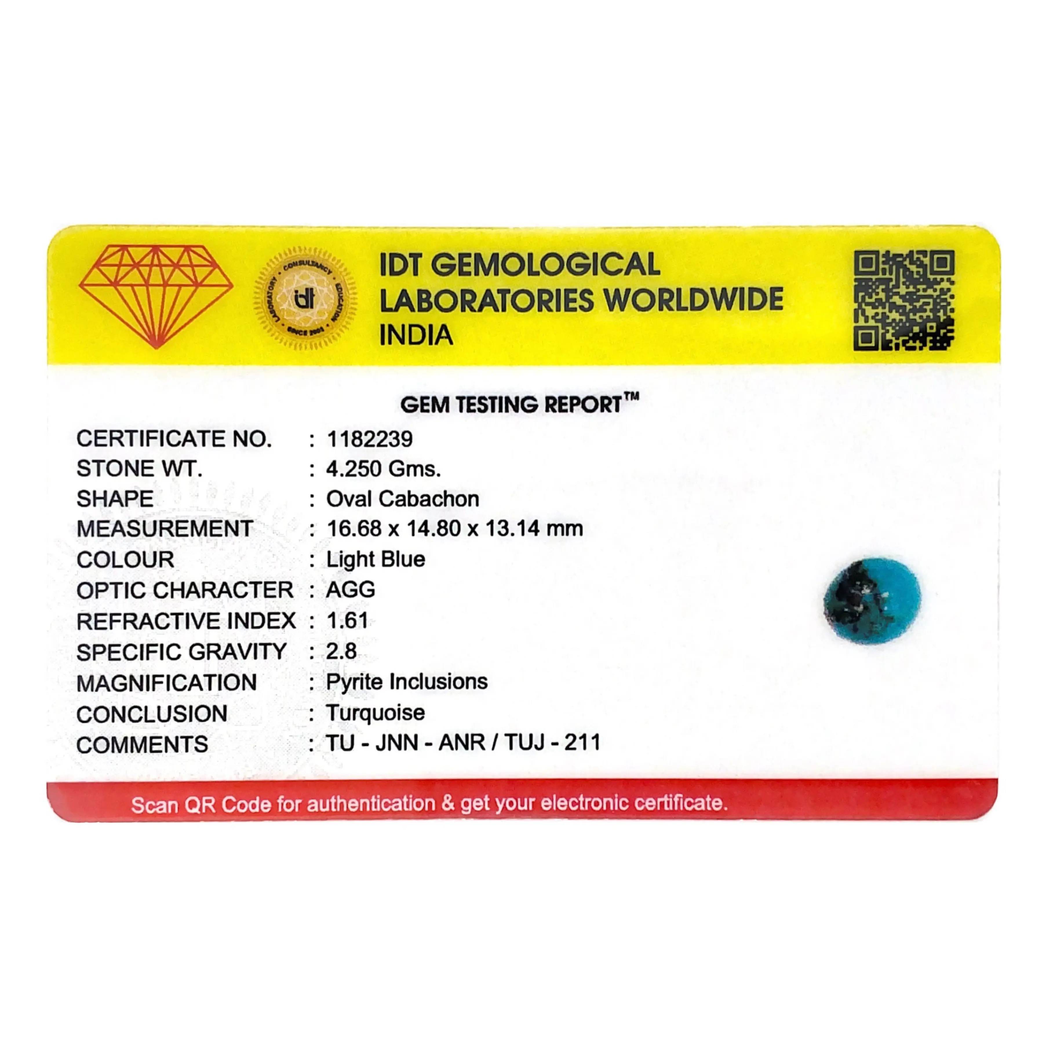 Pramogh Irani Firoza - 21.25 Carat - view 4