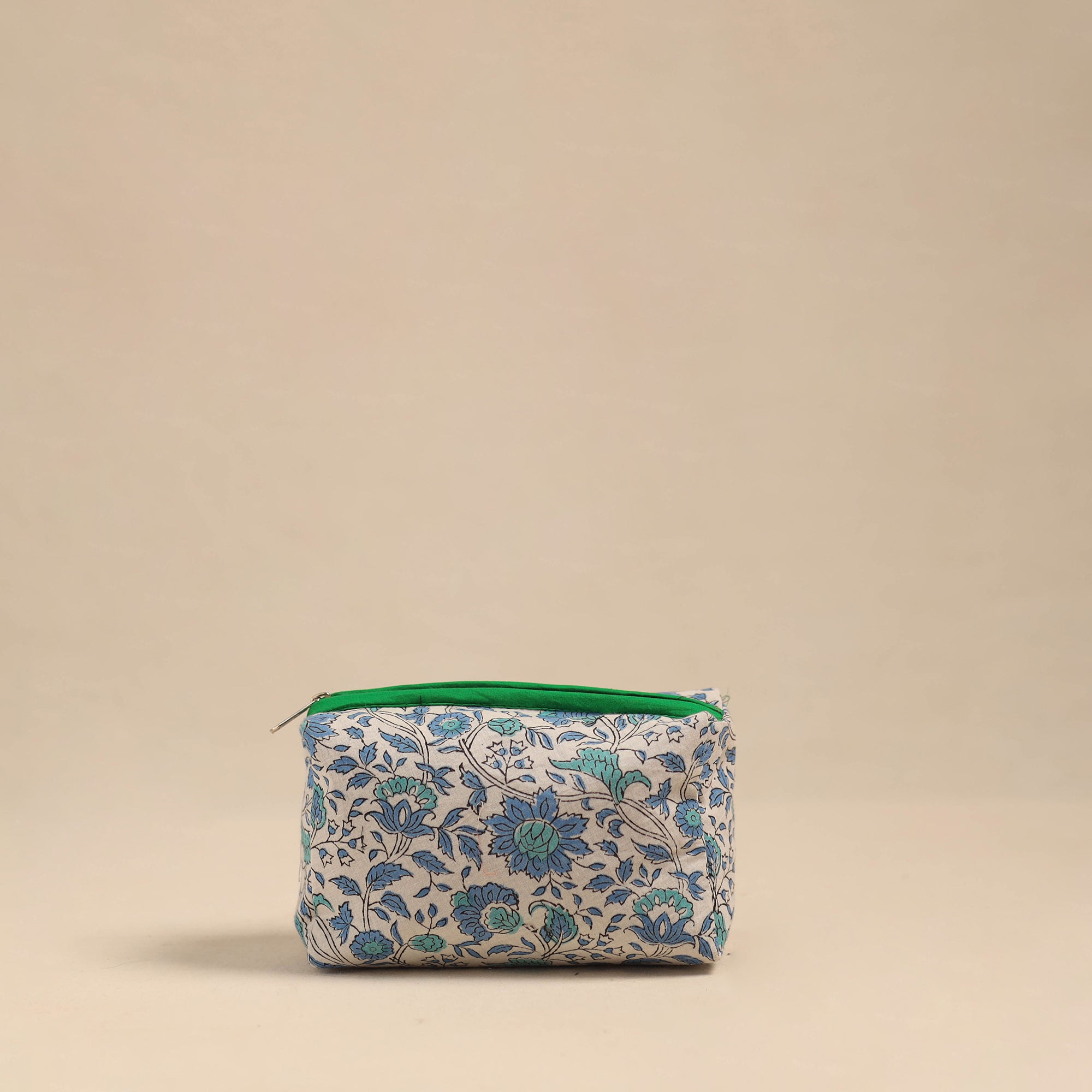 NOORI BAZAR Handmade Cotton Toiletry Pouch 07