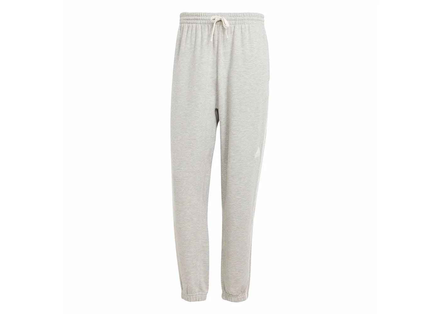 adidas Lounge French Terry Colored Melange Pants Grey Two Mel