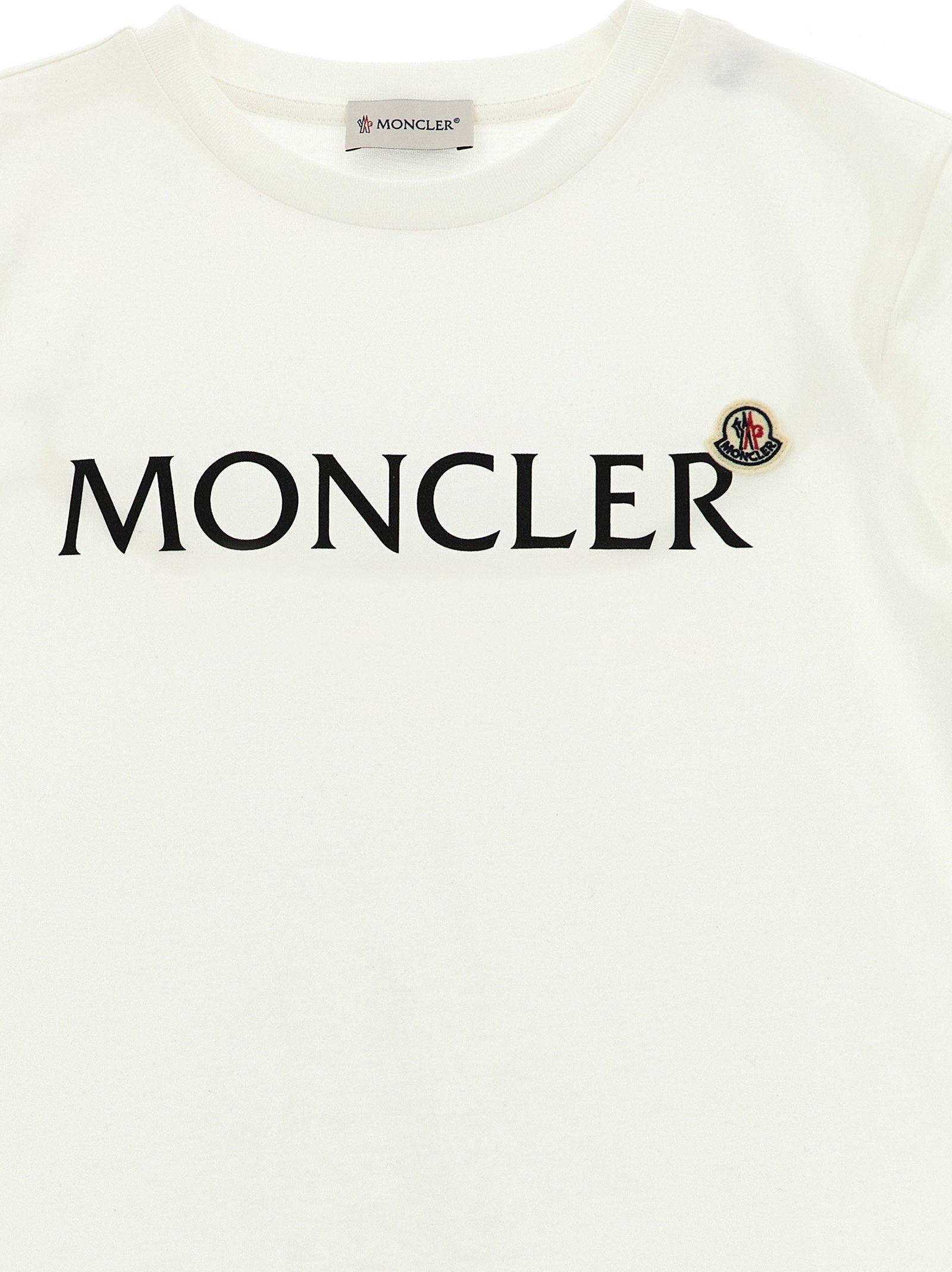 Moncler Enfant Logo T-shirt – 100% cotton - view 3