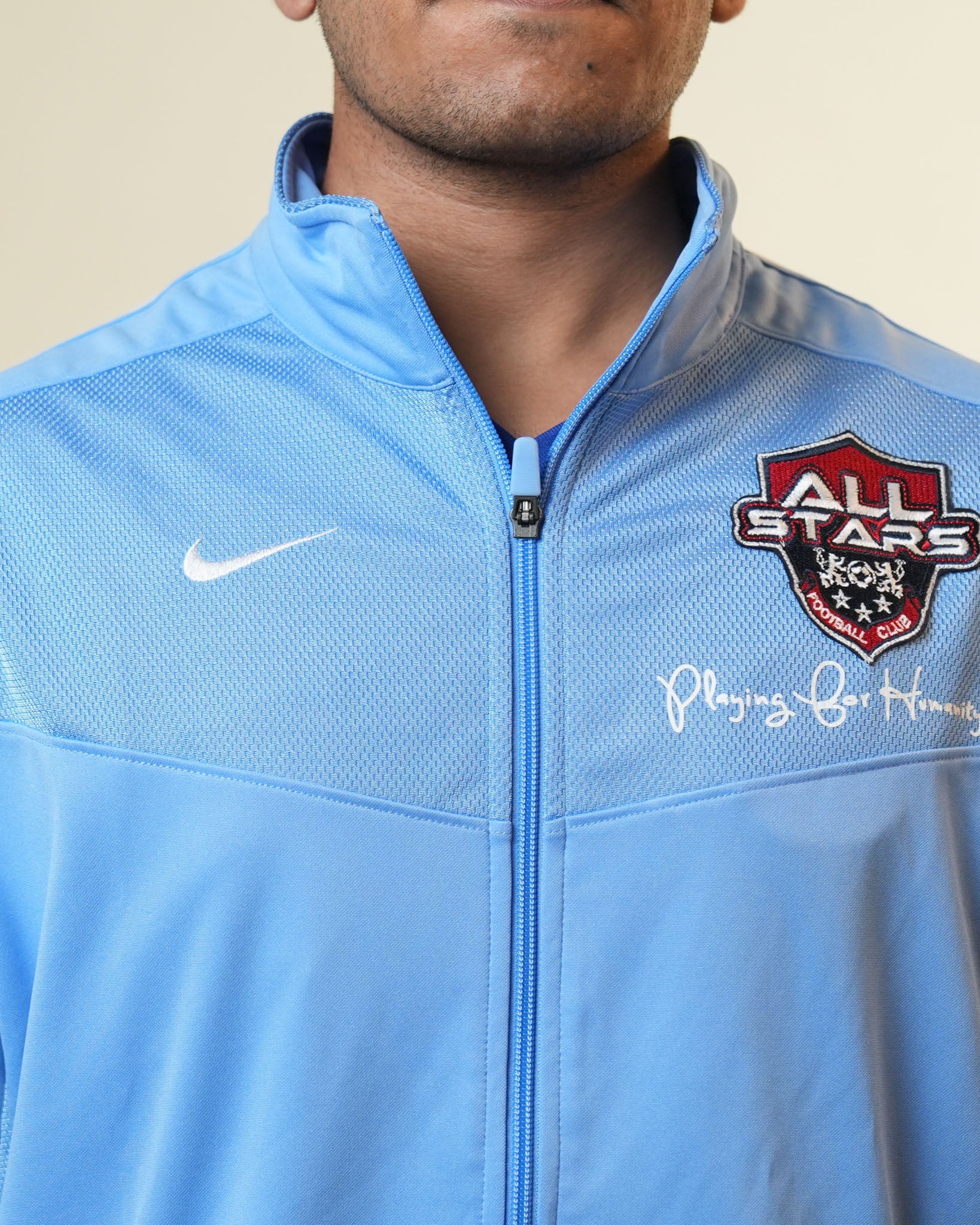 Nike Light Blue All Stars Jacket-1 - view 5