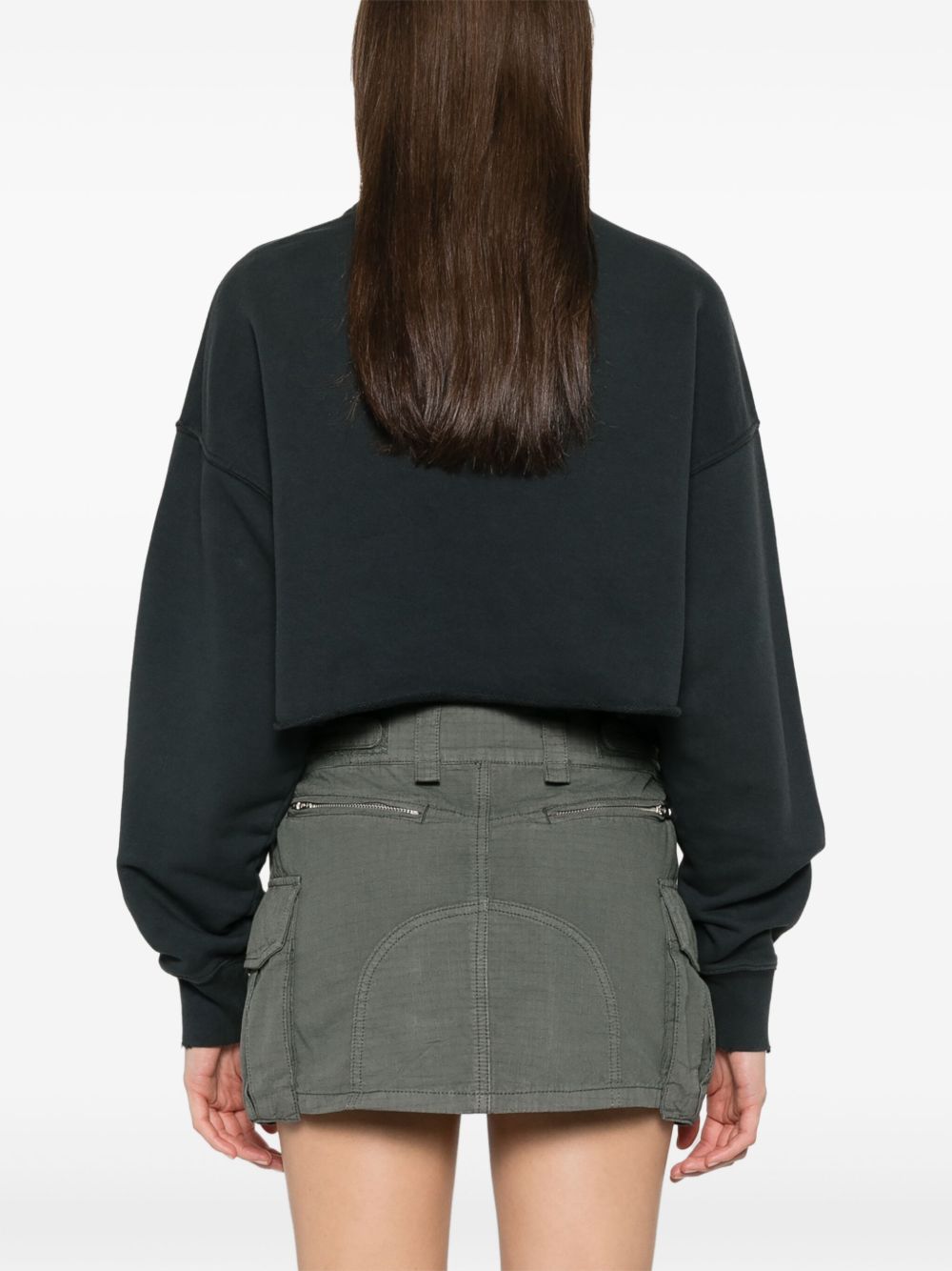 Golden Goose Cotton cropped sweatshirt – Cotton 100% - view 2