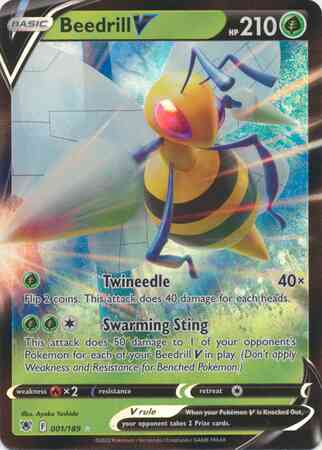 Rare ultra swsh10-001 – Pokémon Beedrill V - 001/189 - Rare Ultra [swsh10-001] [Ultra]