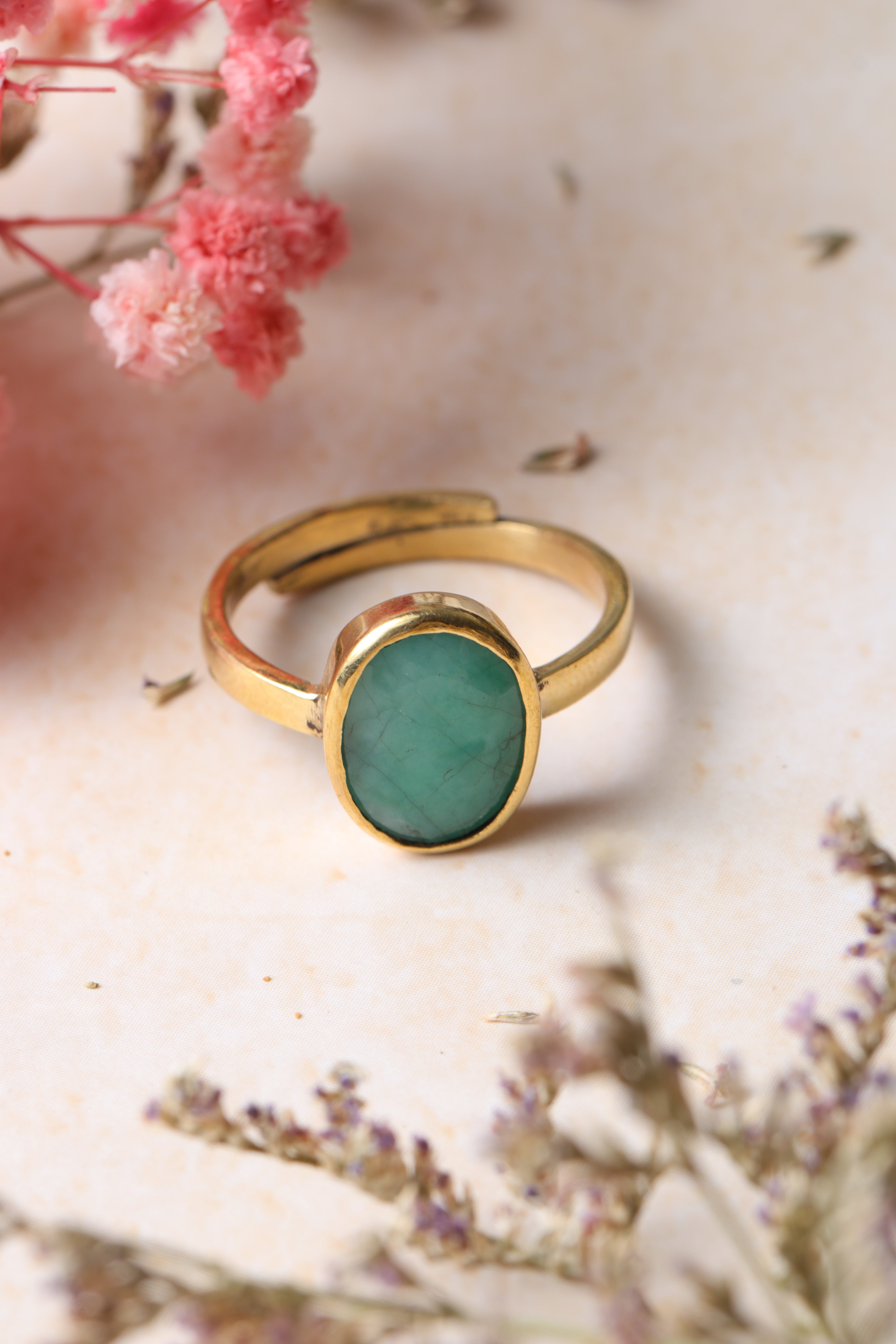 Emerald panna ring – Studio Vaidik Emerald/ Panna Ring 7.25 ratti
