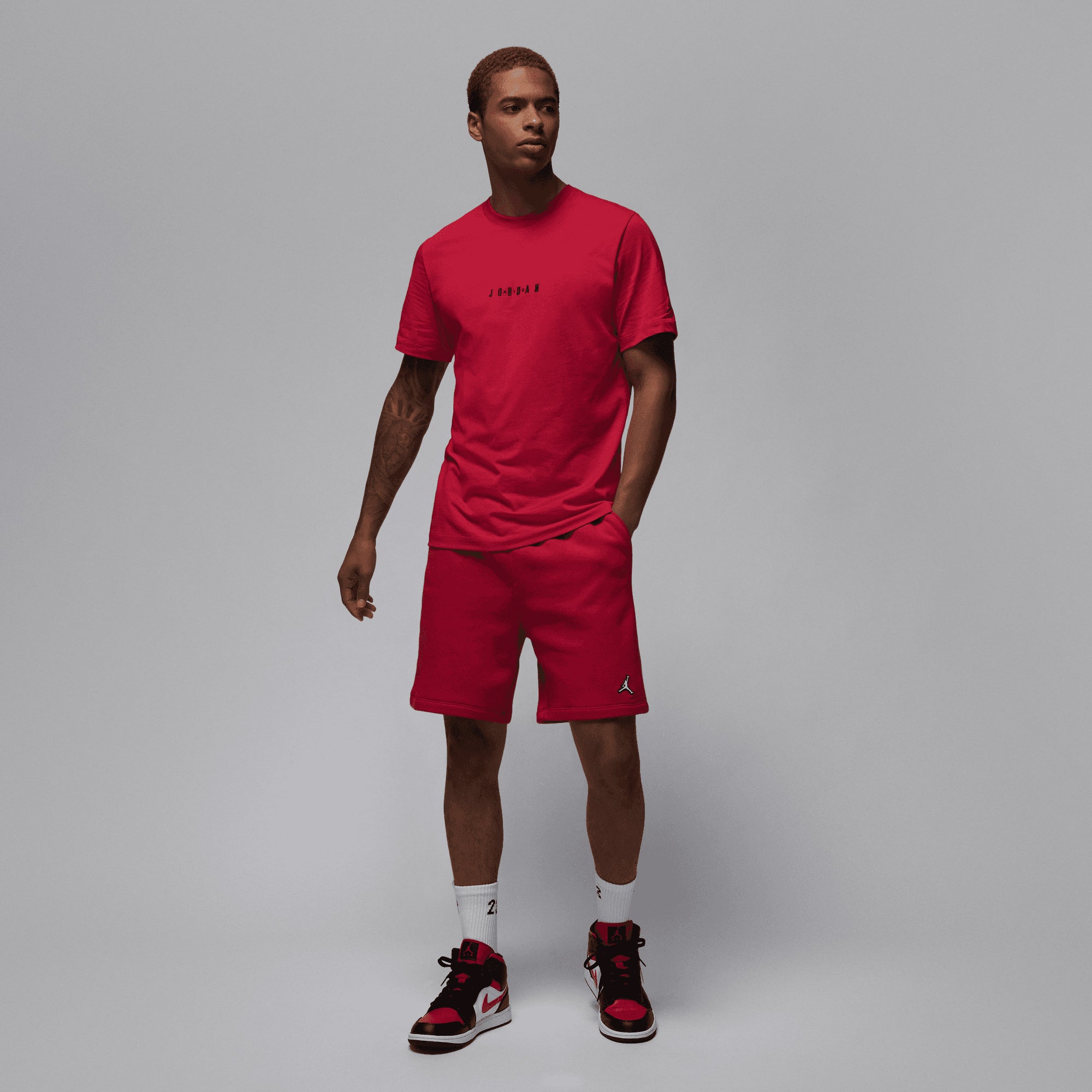 Jordan | Mvp T-shirt { Gym Red/black/black - view 5
