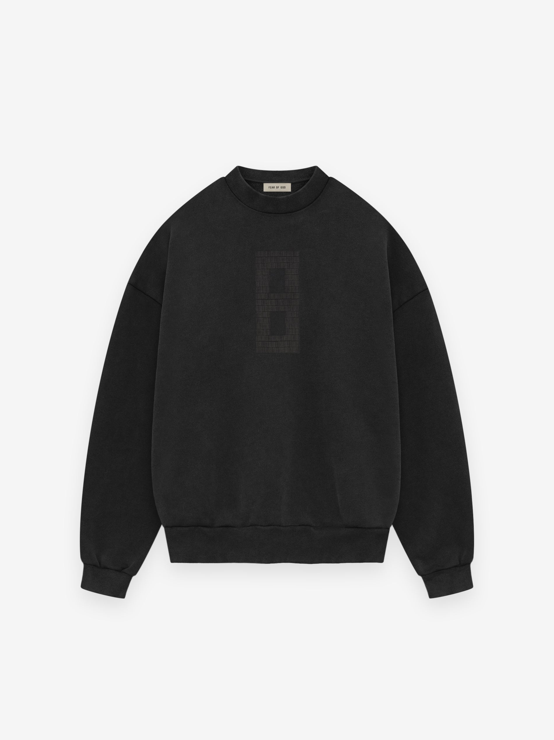 Fear of God 8 Crewneck Sweatshirt – Black
