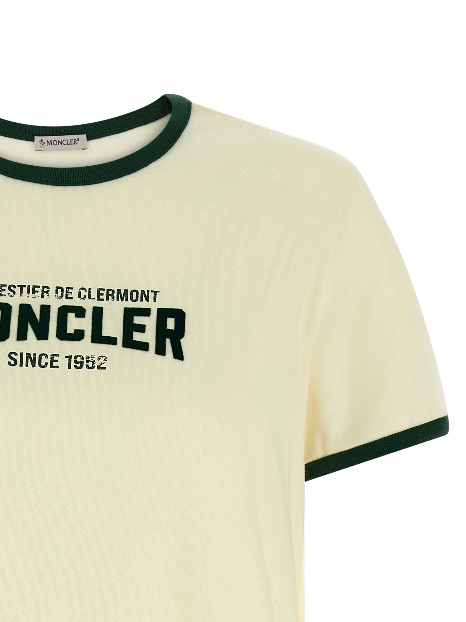 Moncler Flocked Logo T-shirt – 100% cotton - view 3