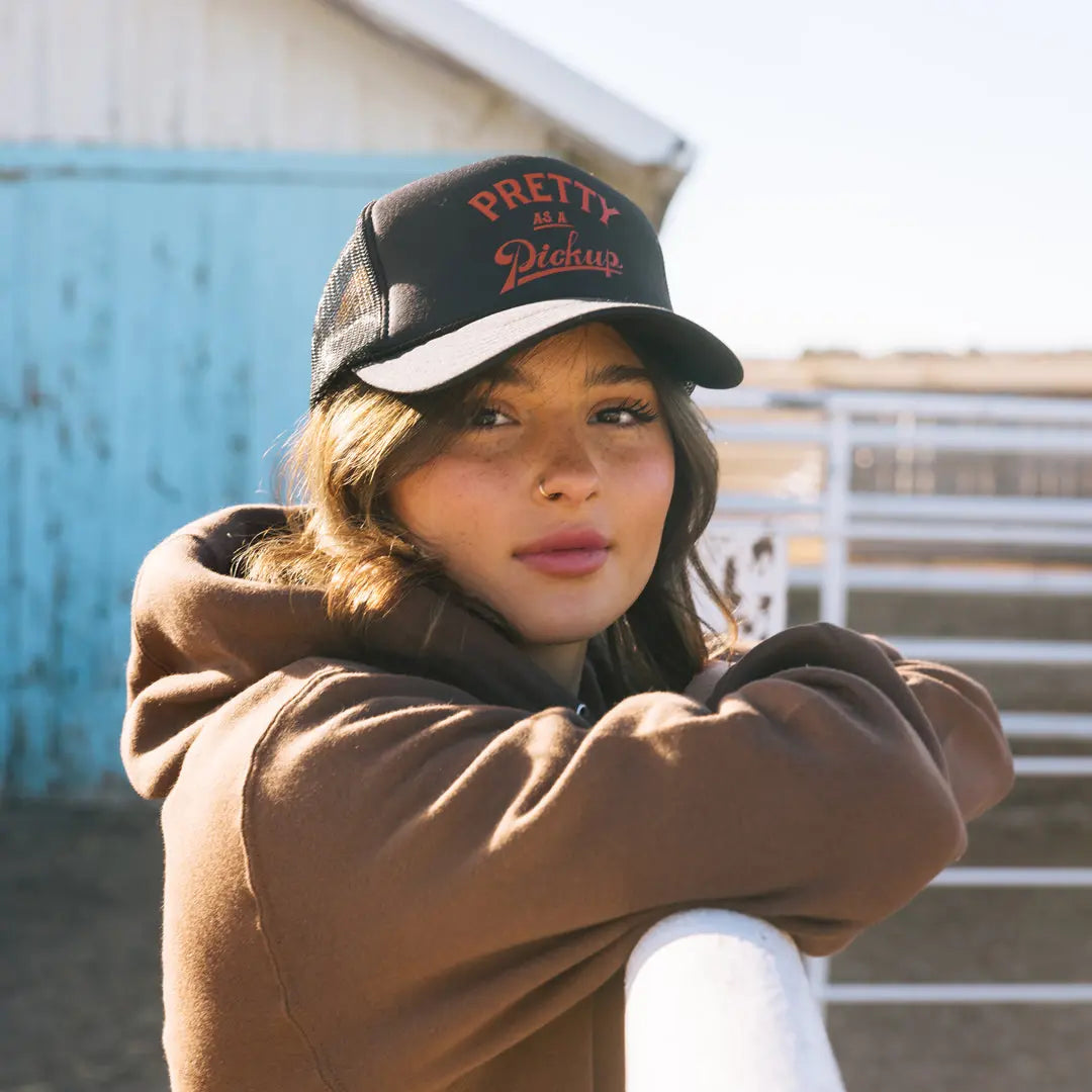 Radial Pretty Foam Trucker Hat – Black - view 2