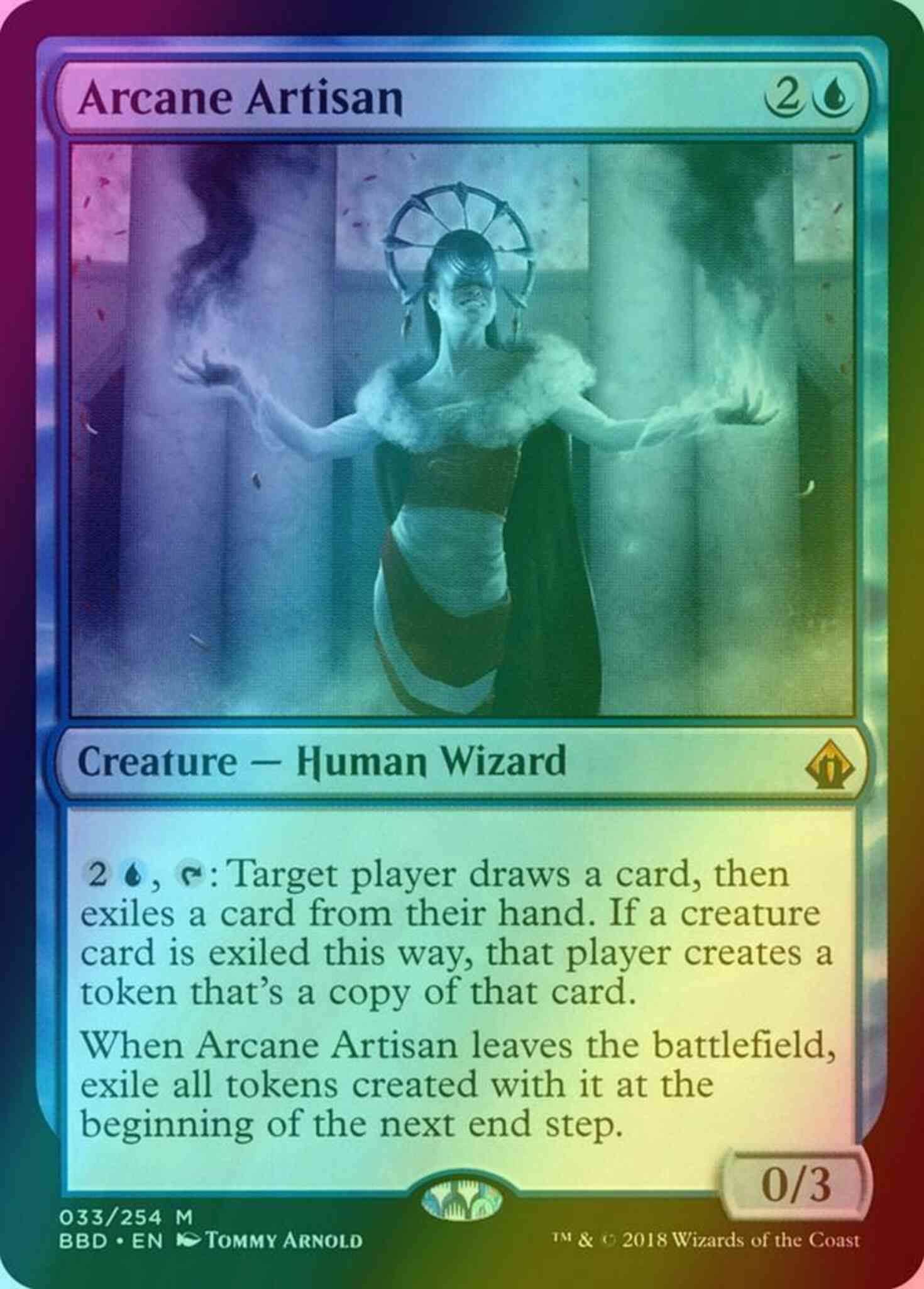 Arcane artisan 33 – Magic Arcane Artisan [33] [Battlebond] [Foil]