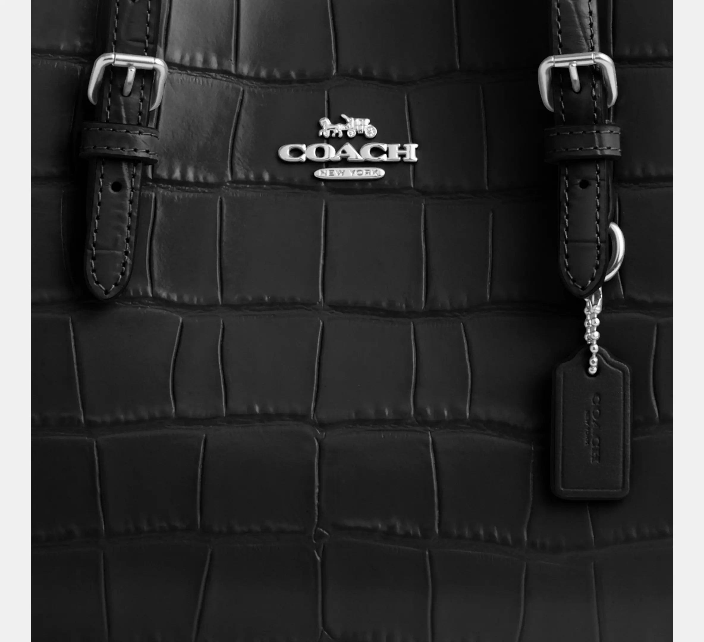 HYPE ELIXIR Coach Mollie Tote Bag 25 Black - view 3