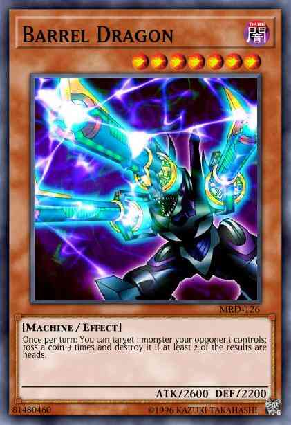 Yu-Gi-Oh! Barrel Dragon - MRD-126 - Ultra Rare - 1st Edition