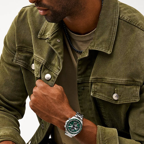 Fossil Autocross Multifunction Green Dial Men 42mm FS6127 - view 2