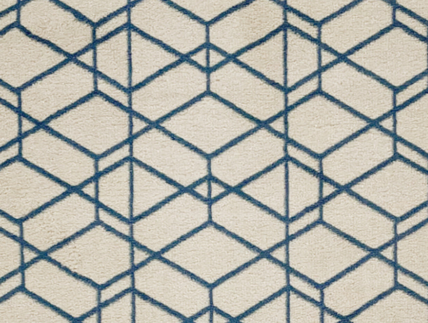Spaces India Ethan Polyester Runner-Feather Grey - view 5