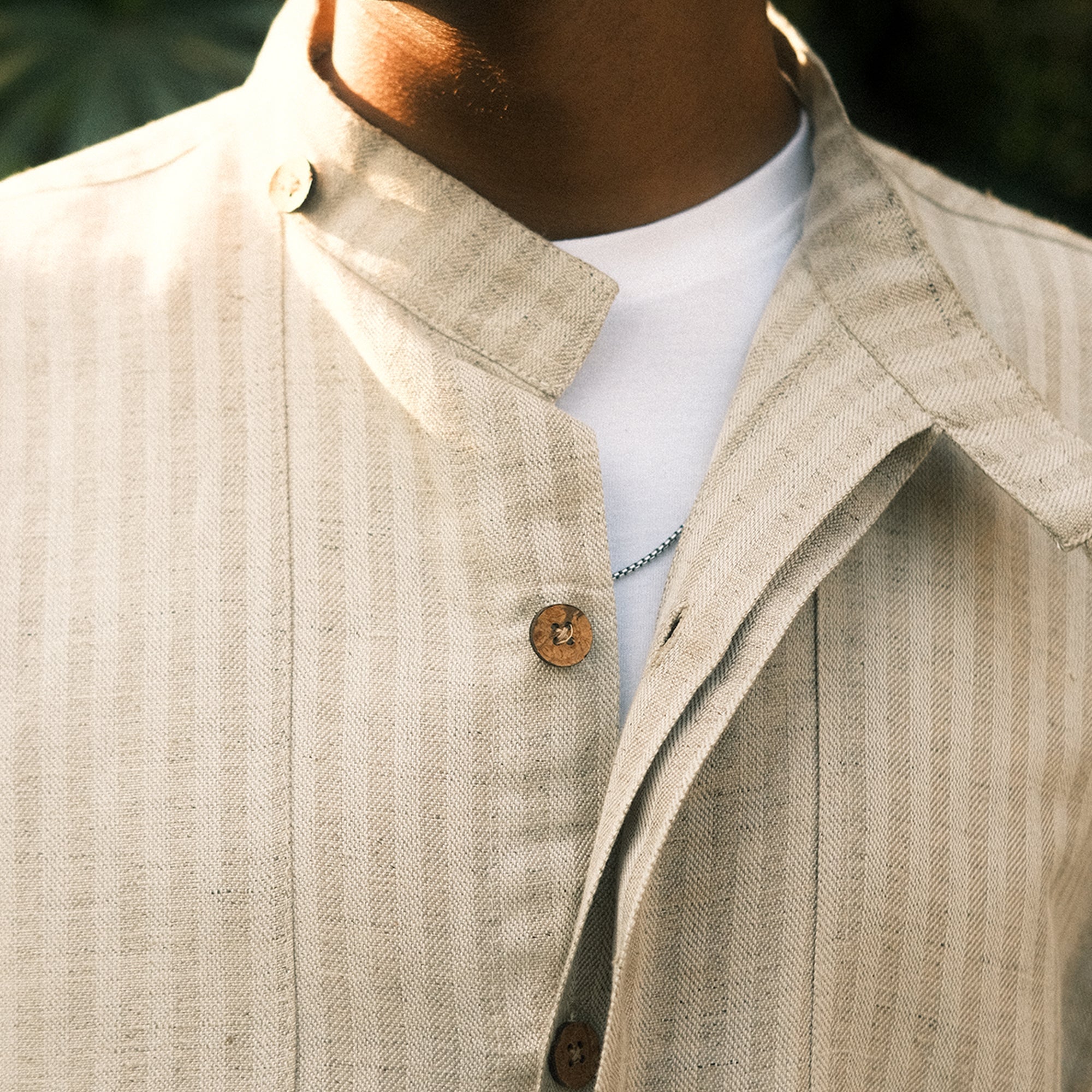 Superkicks | The Hemp Collection Shirt { Beige - view 7