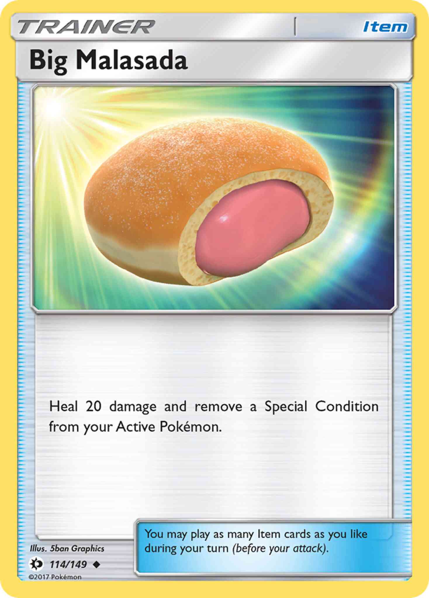 Uncommon sm1-114 non-holo – Pokémon Big Malasada - 114/149 - Uncommon [sm1-114] [Non-Holo]