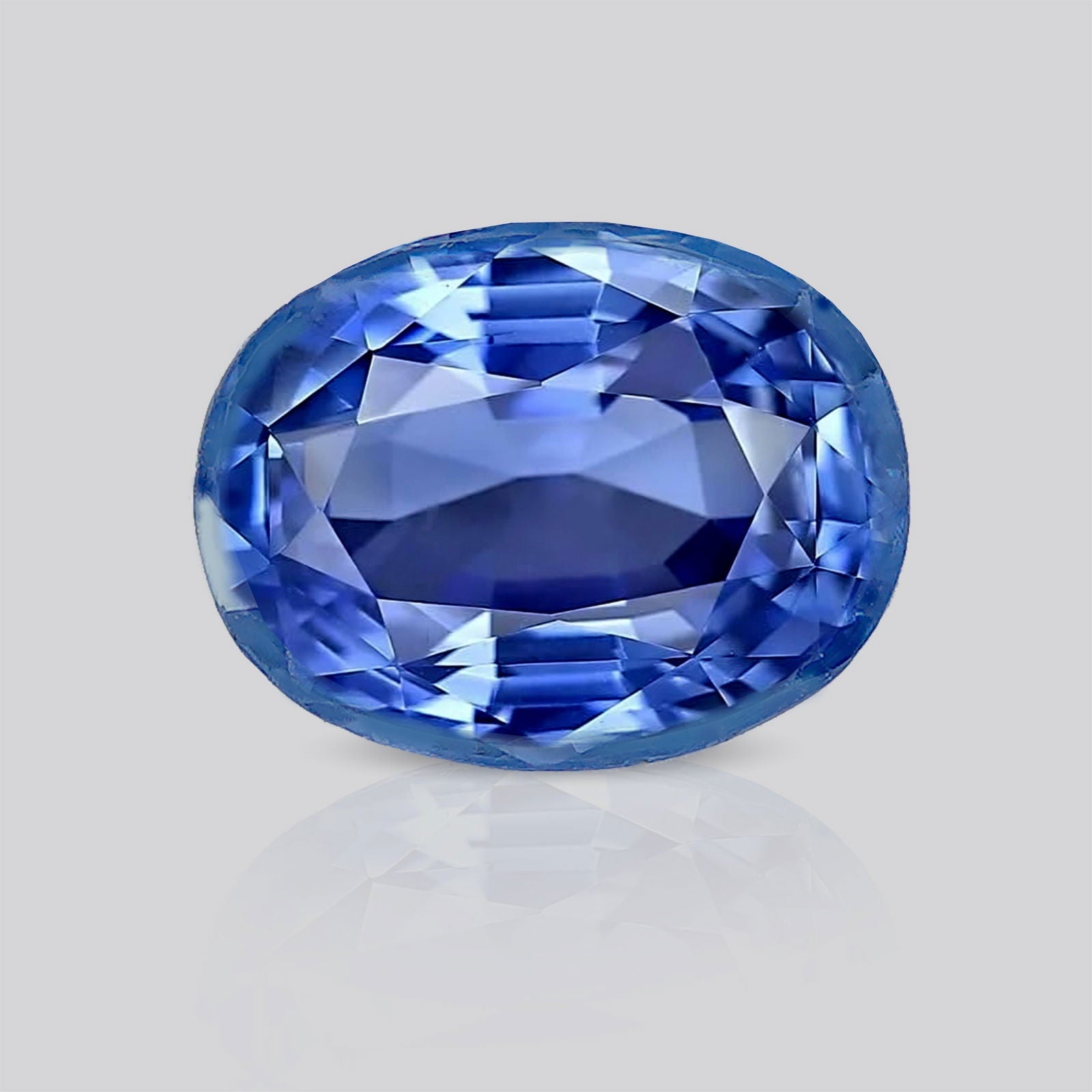 Gemsmantra Blue Sapphire (3.45 Ratti, 3.14 Carat)