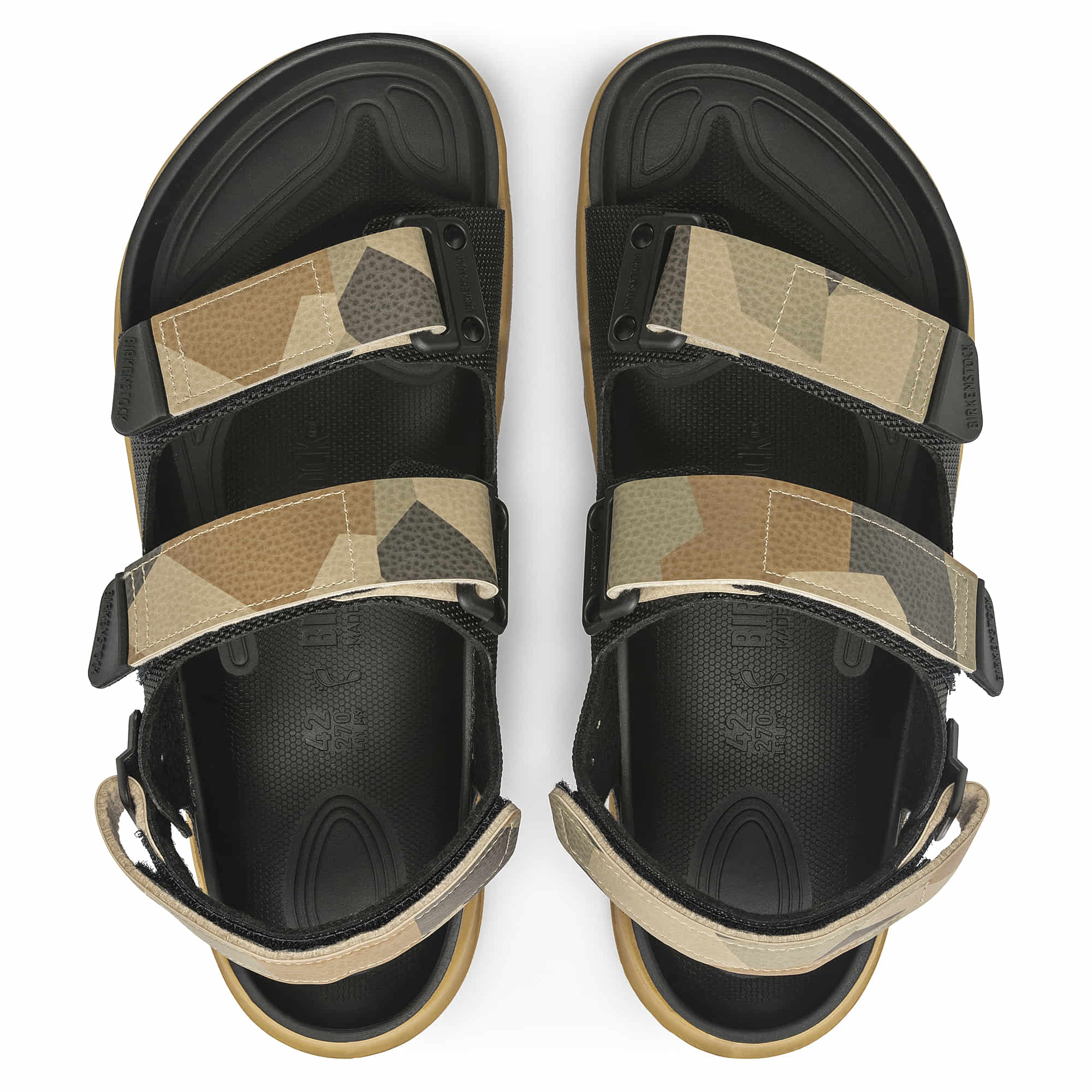 Birkenstock Tatacoa Birko-Flor – Men's, Beige Beige/Futura Geometric Camo Core - view 2
