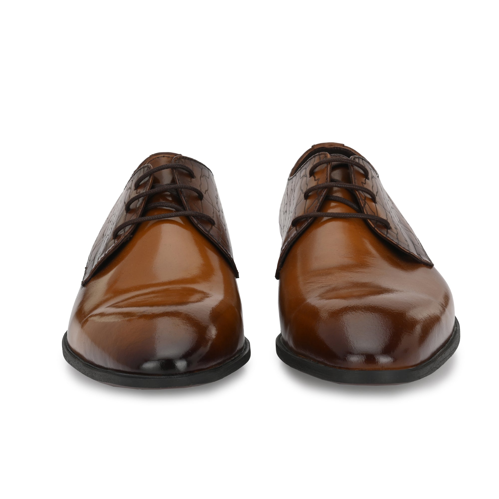 egoss-shoes Formal Leather Laceup Shoes For Men - view 6
