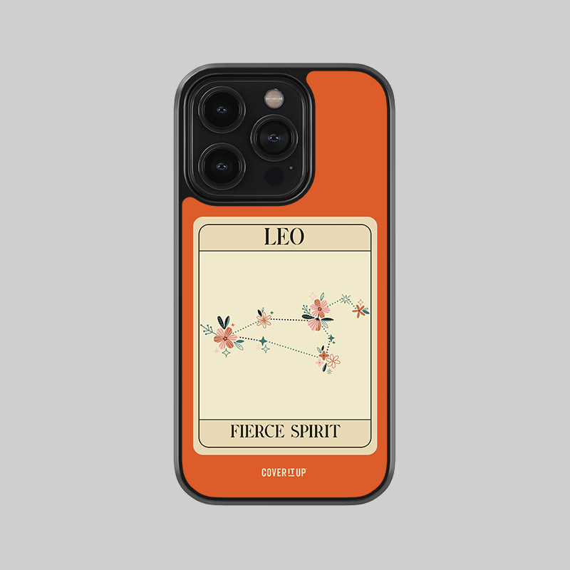 Cover It Up Leo Zodiac Glass Case